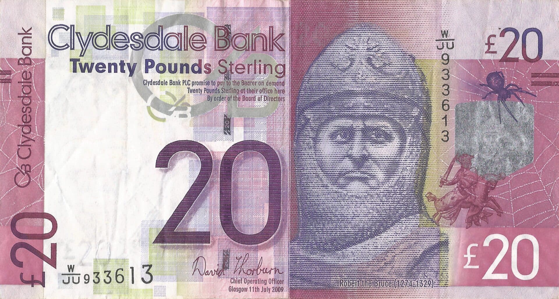 Escocia - Reino Unido 7 Pick 229Ka Anverso