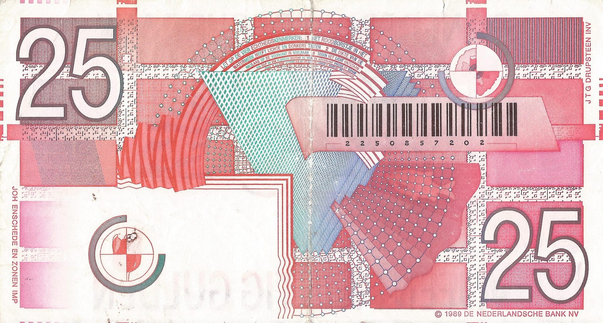 Países Bajos 22 Pick 100 Reverso scaled