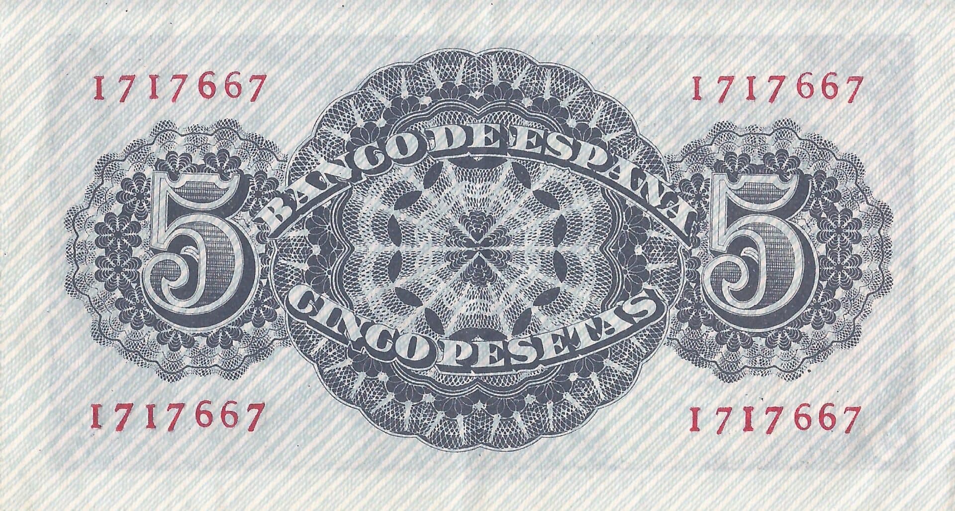 España 63 Pick 134a Reverso