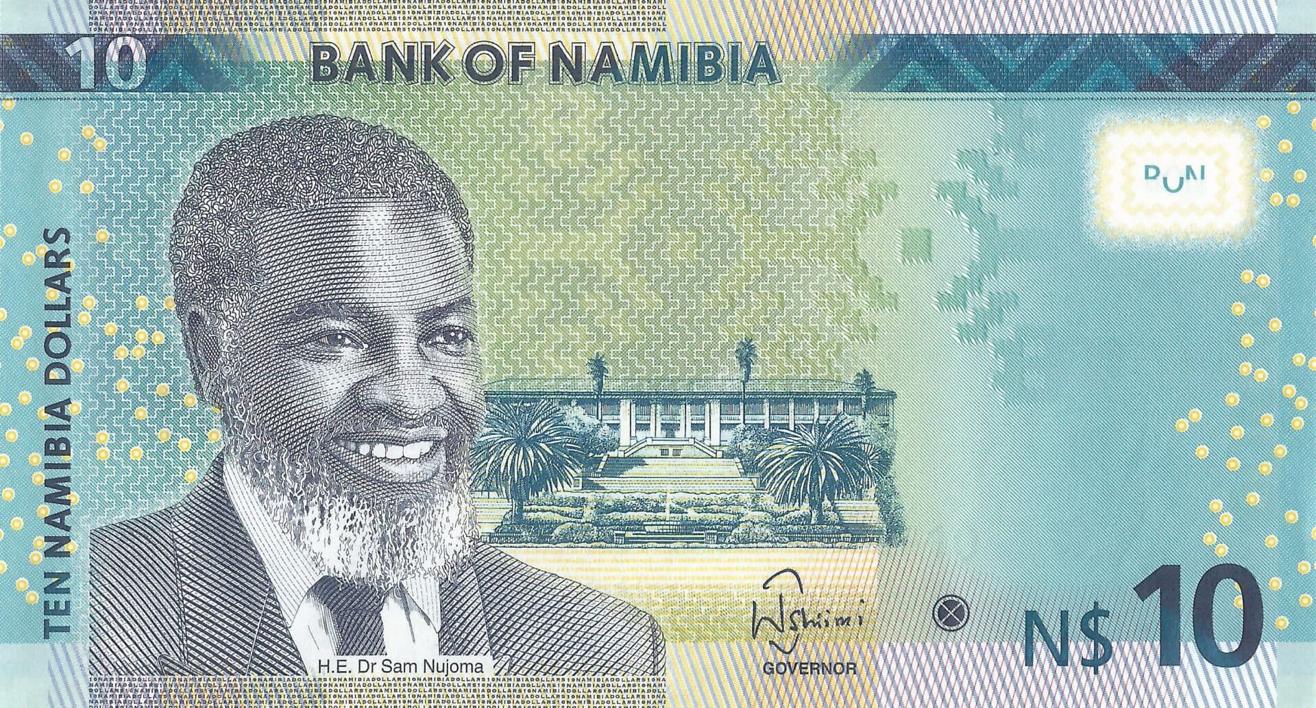 Namibia 17 Pick 16a Anverso