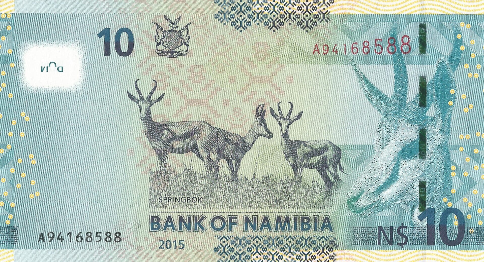 Namibia 18 Pick 16a Reverso