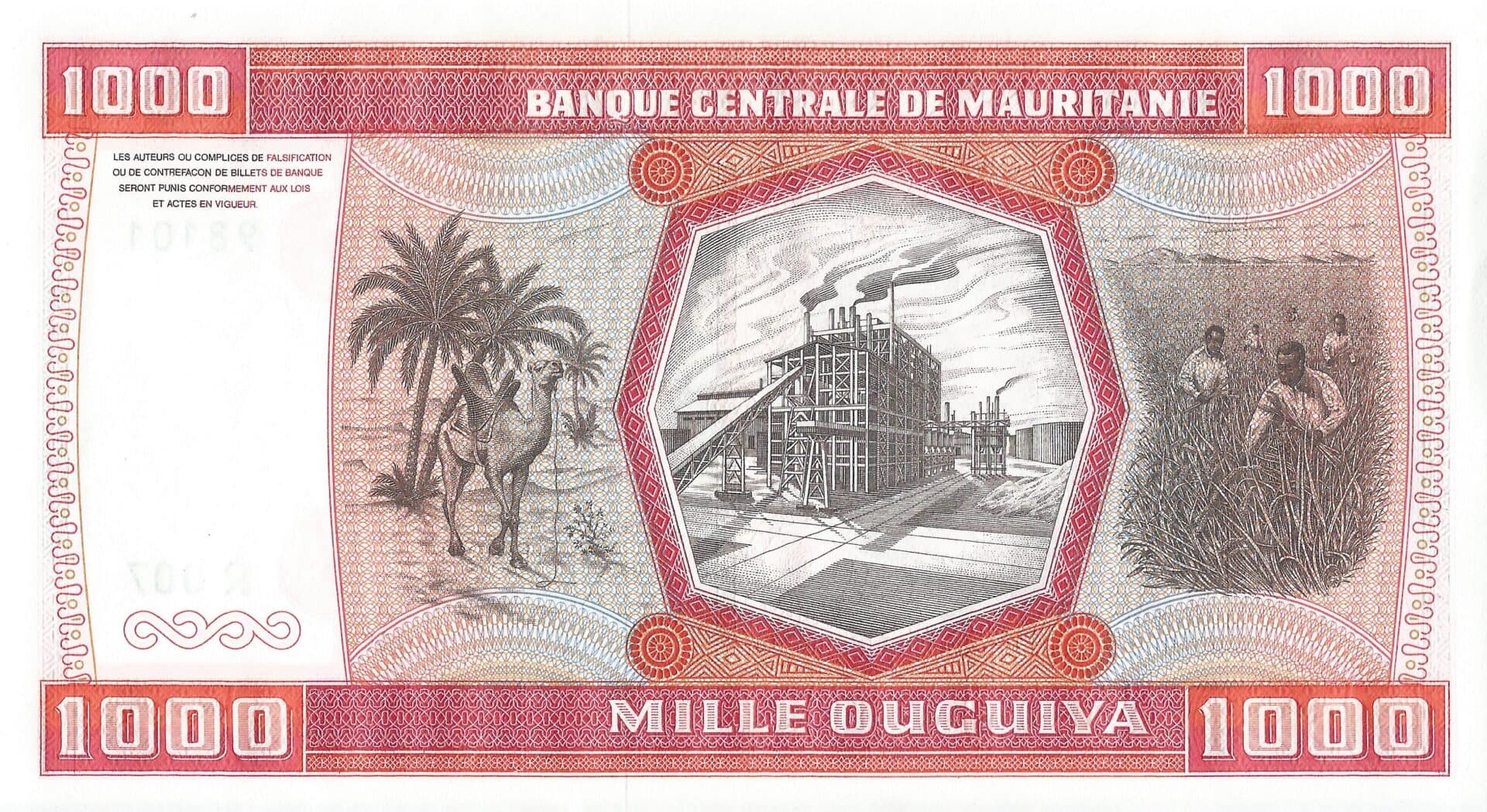 Mauritania 6 Pick 3Da Reverso