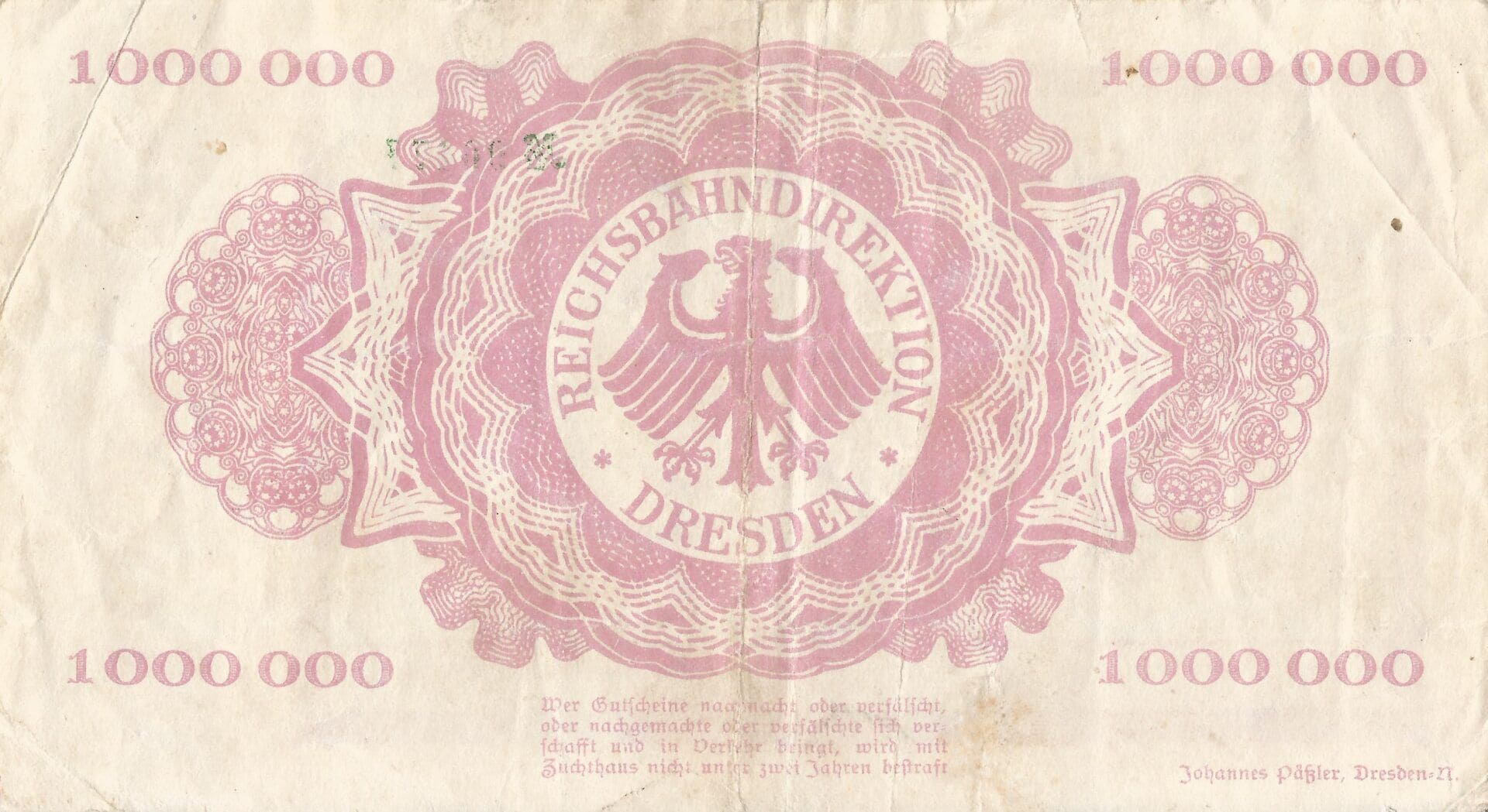 15-Billetes de Oficina del ferrocarril 7 Pick S1172a Reverso