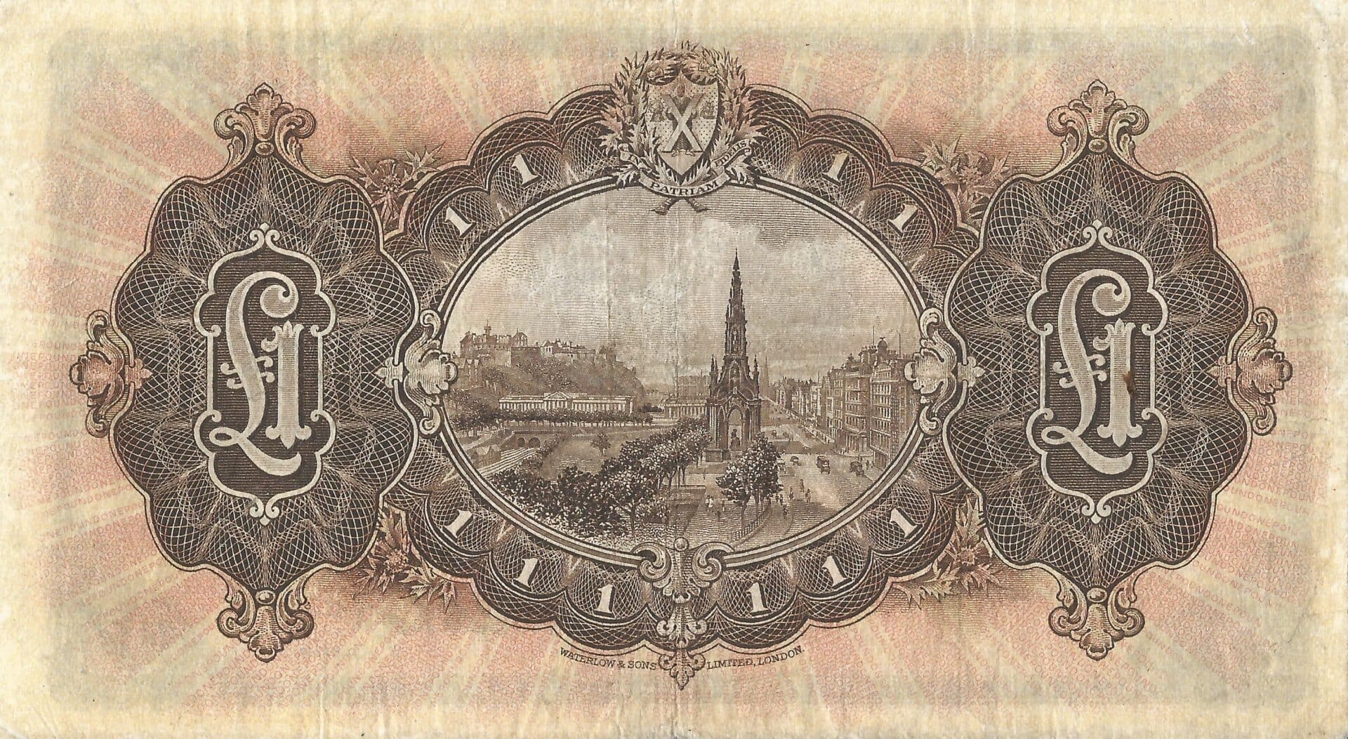 Escocia - Reino Unido 30 Pick 256 Reverso