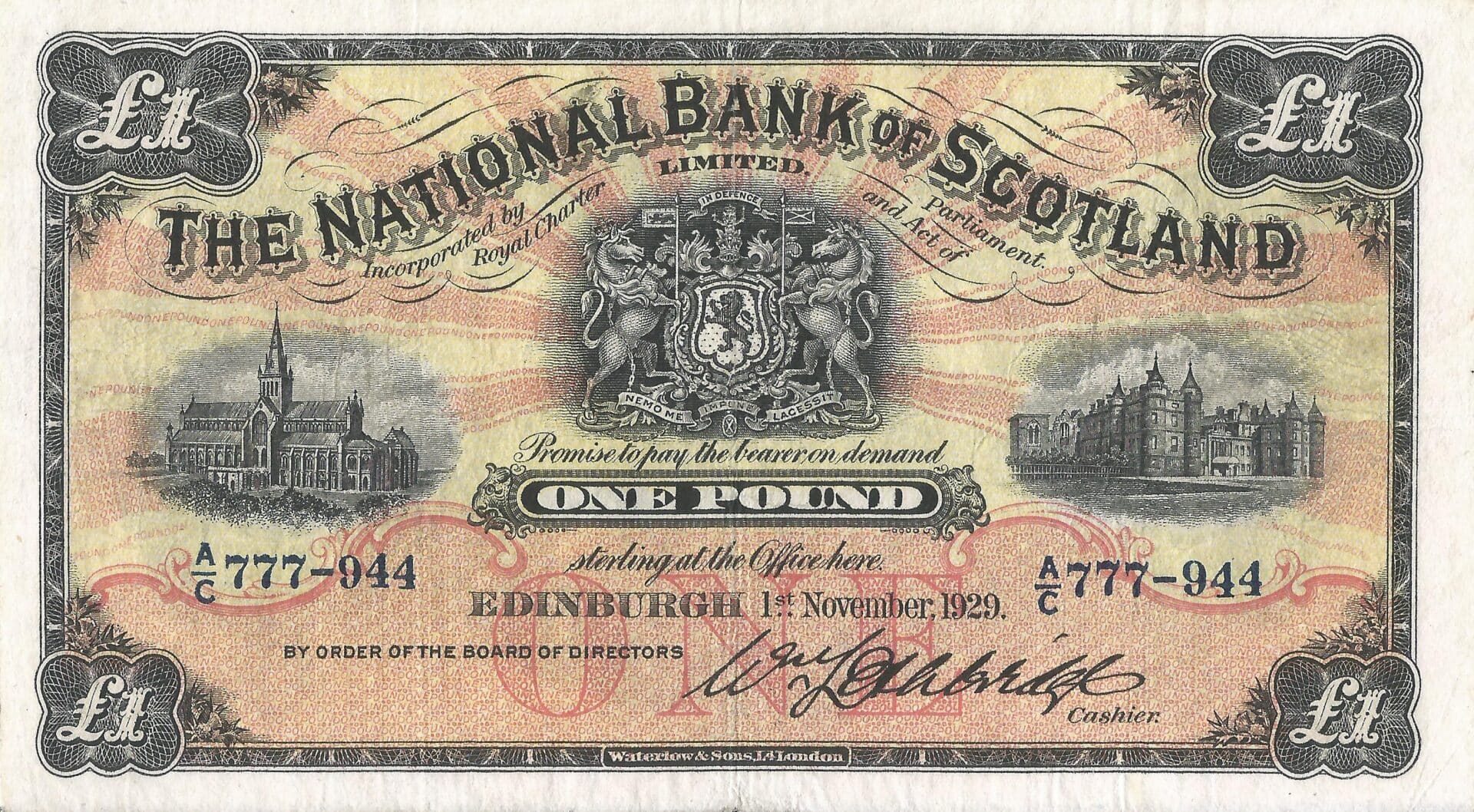 Escocia - Reino Unido 29 Pick 256 Anverso