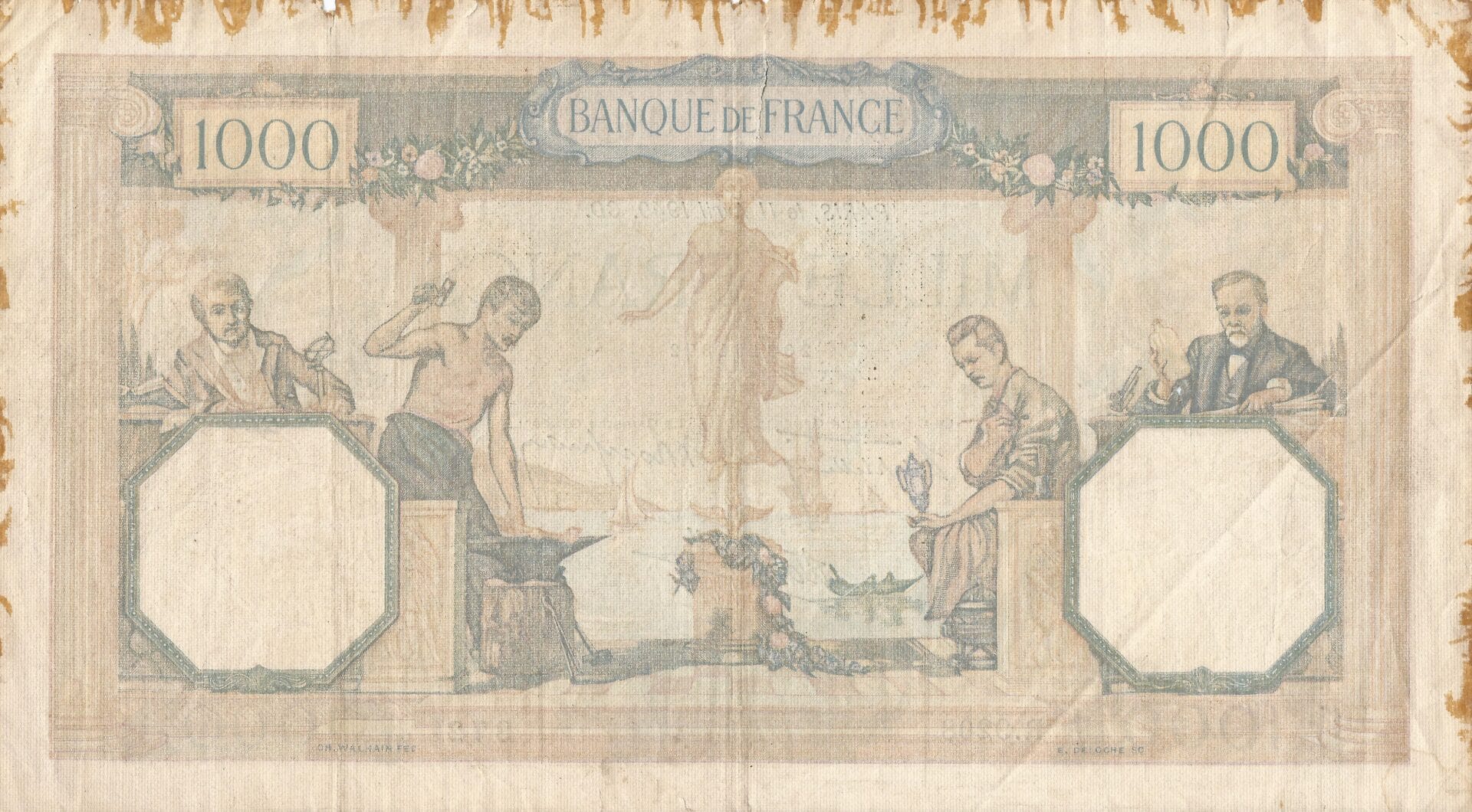 Francia 76 Pick 90c.22 Reverso