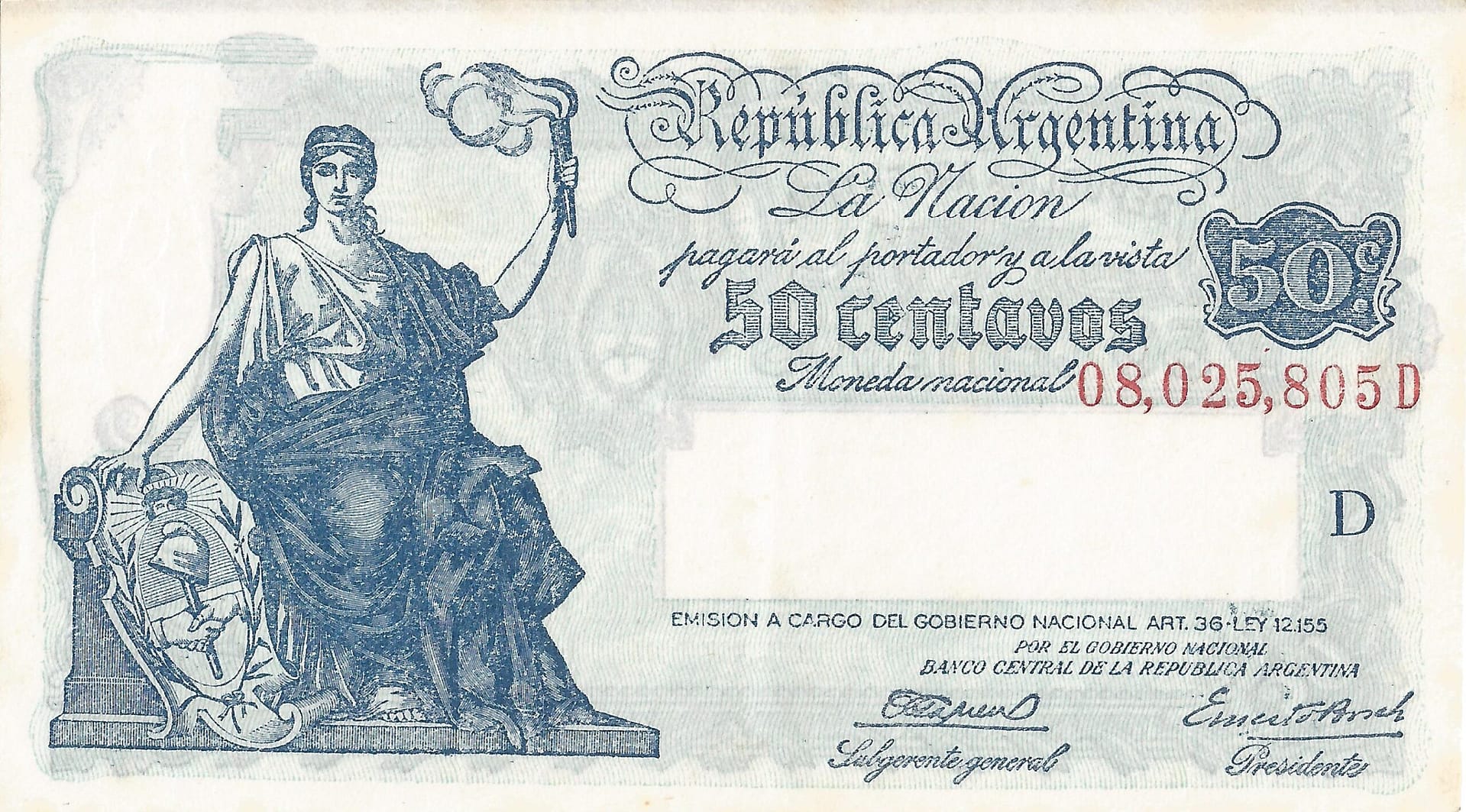 9-Banco Central Progreso (1935-1959) 5 Col 403a Anverso scaled