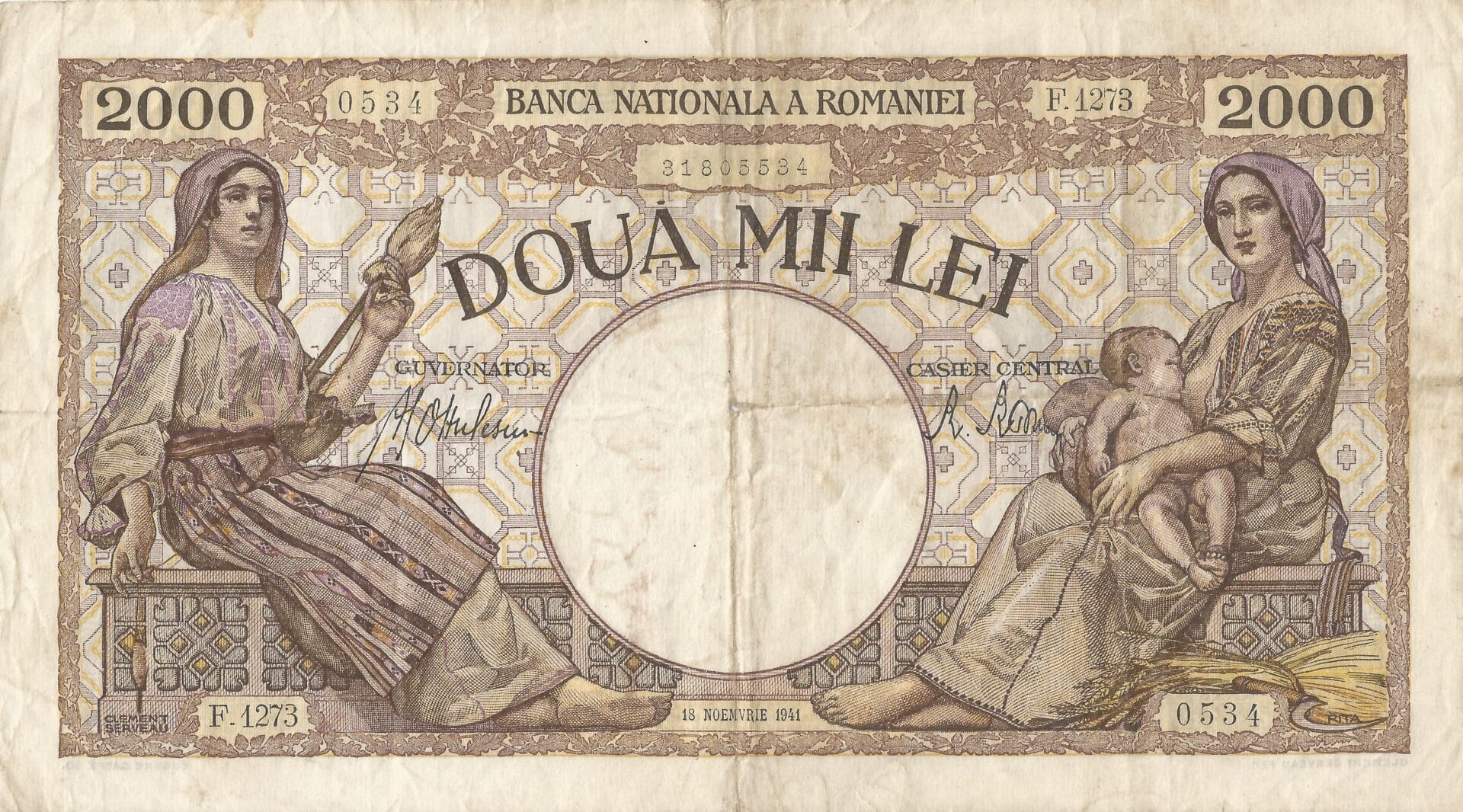 Rumania 11 Pick 53a.1 Anverso