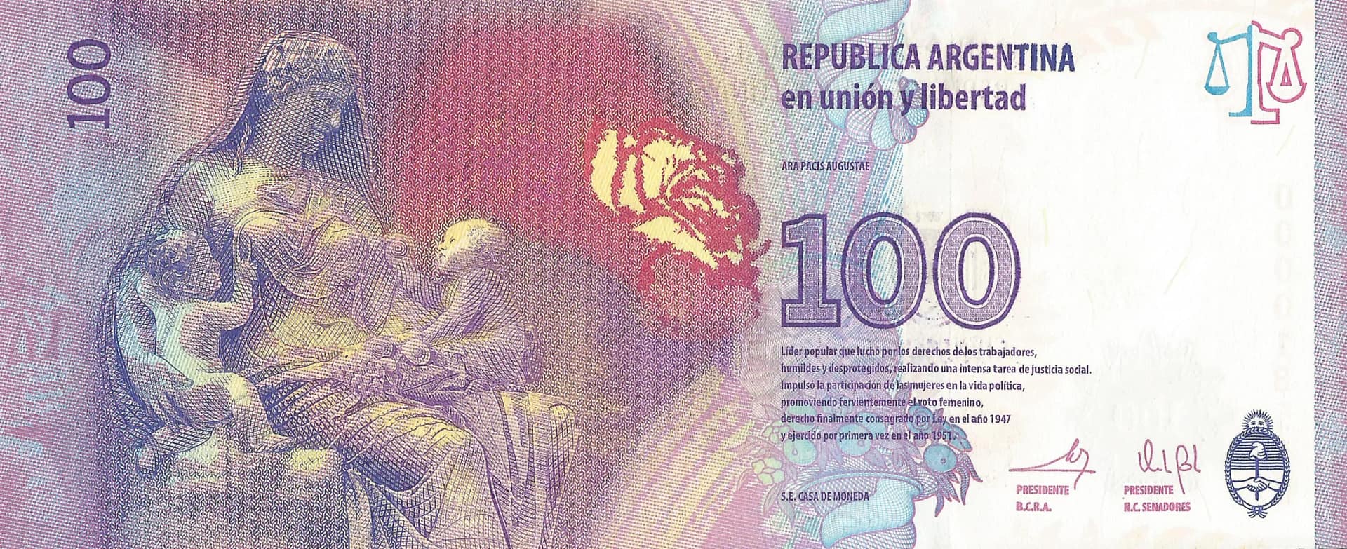 16-Pesos - Serie Tenemos Patria (2012-2018) 24 Col 817a Reverso scaled