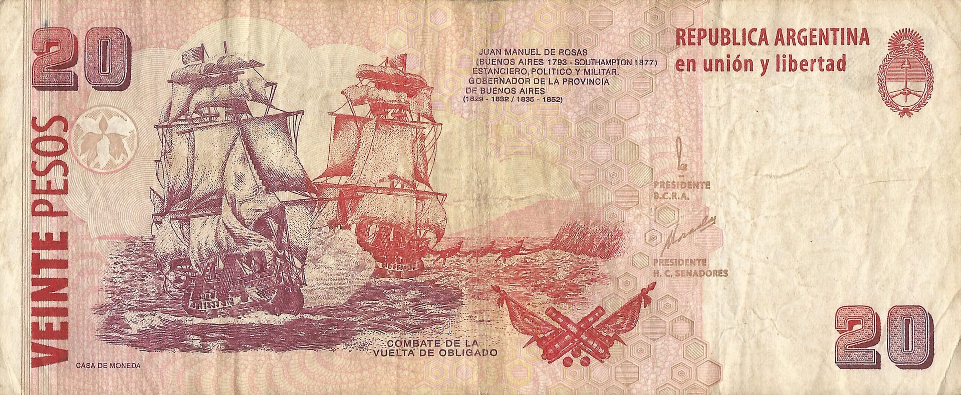 15-Pesos Convertibles - 2º Diseño (1997-2015) 84 Col 785b Bot 3506a Reverso scaled