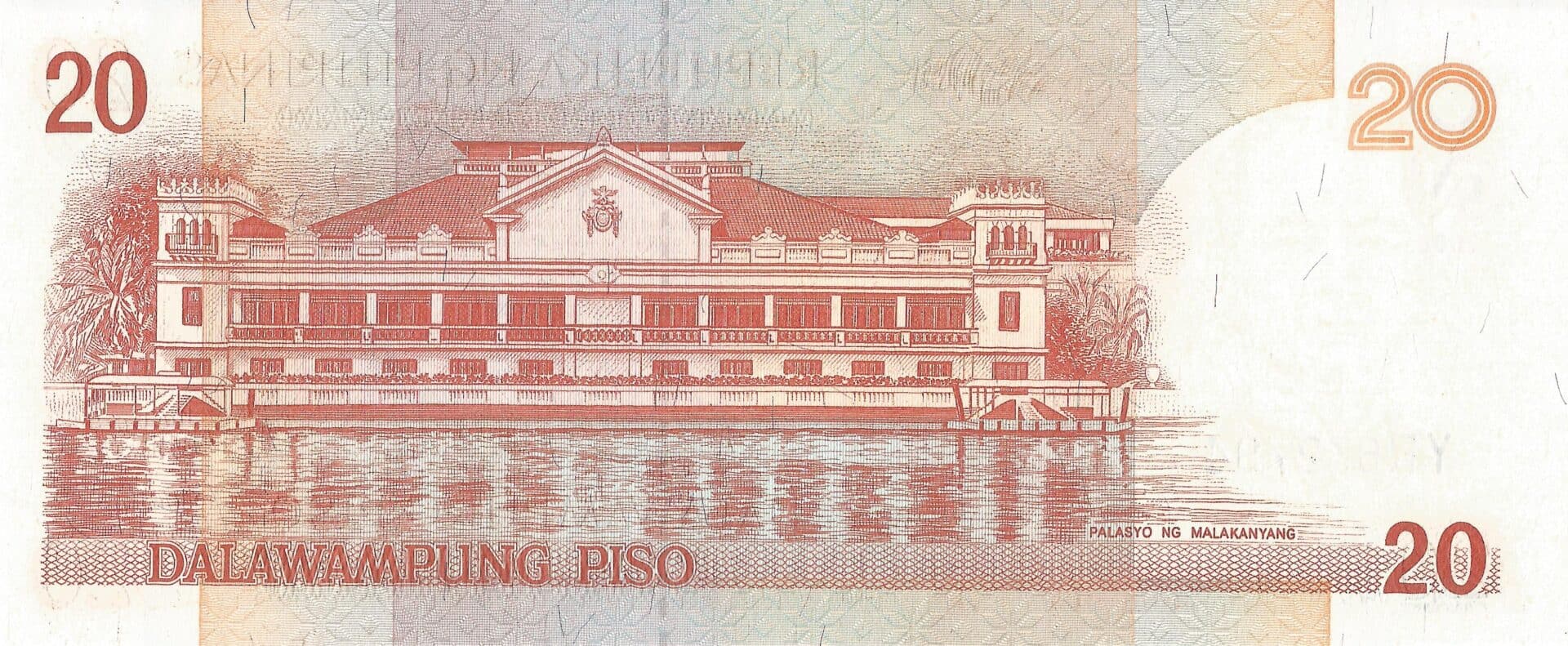 Filipinas 80 Pick 182j Reverso