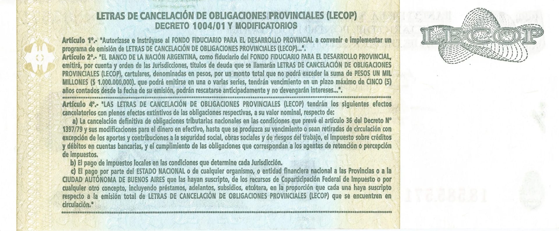 Bonos Provinciales 26 Col 208 Reverso scaled