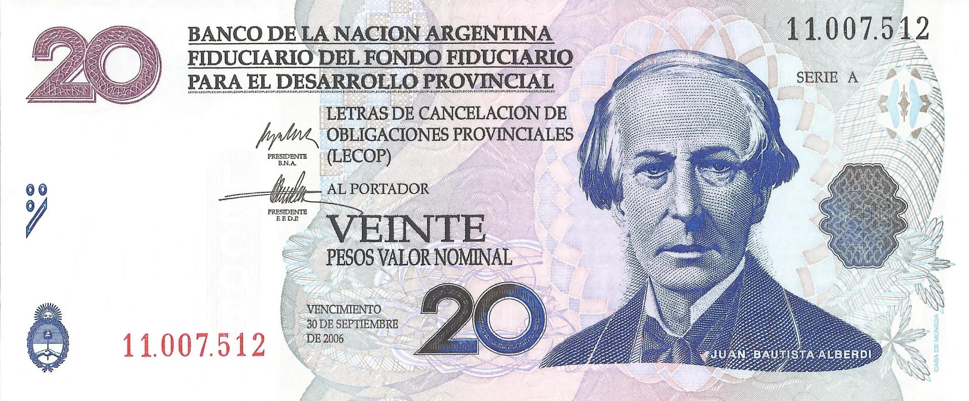 Bonos Provinciales 21 Col 206 Anverso scaled