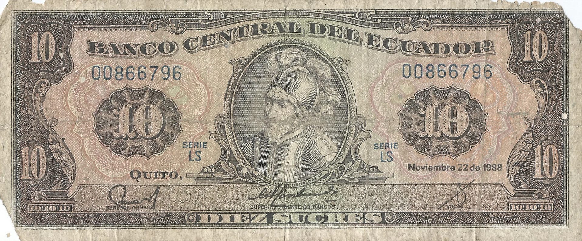 Ecuador 17 Pick 121a.10 Anverso scaled