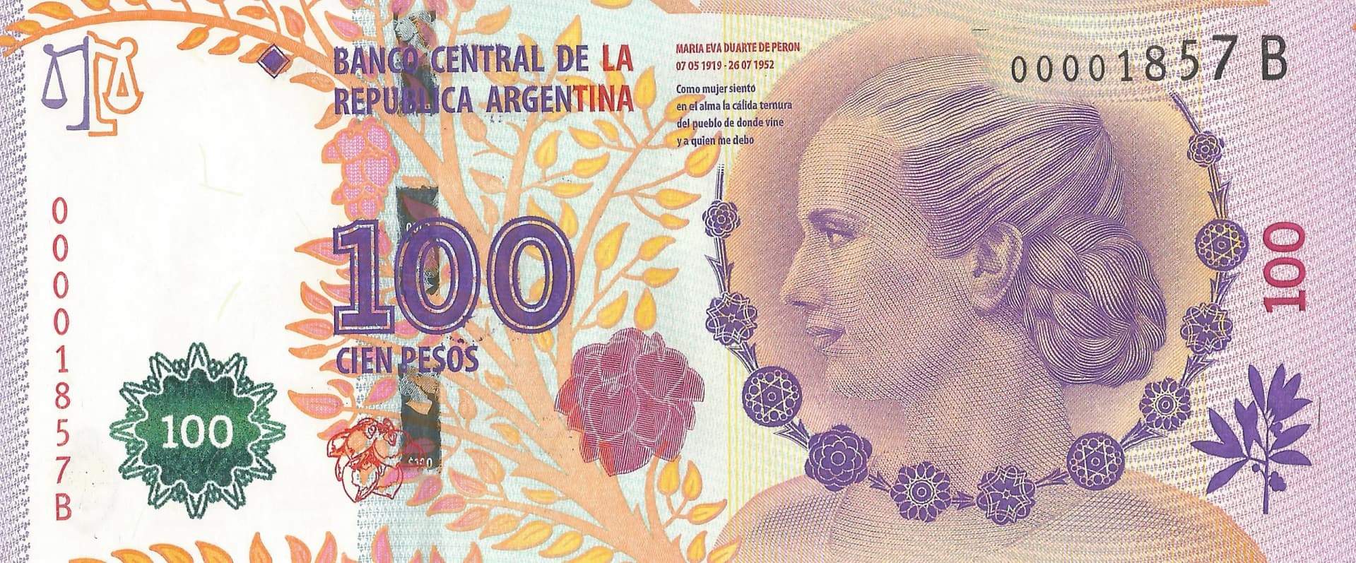 16-Pesos - Serie Tenemos Patria (2012-2018) 23 Col 817a Anverso scaled