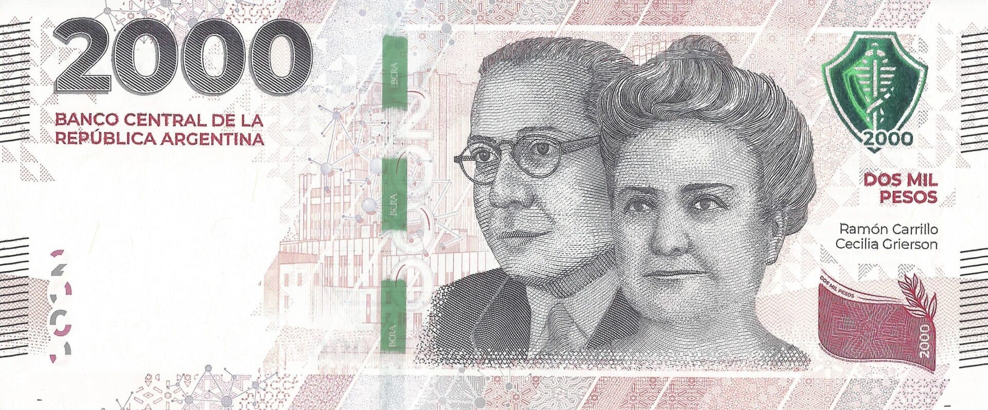 19-Pesos - Heroínas y Héroes Históricos 12 2mil serie p Anverso