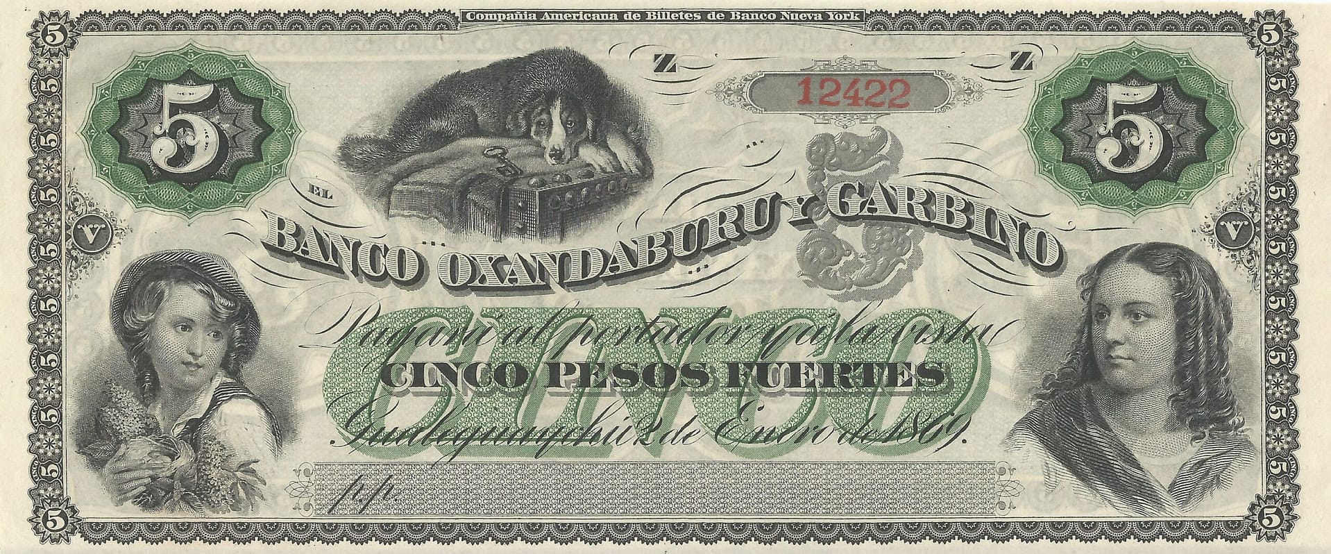 1-Ediciones Especiales Regionales y de Bancos Privados (1841-1904) 27 ENR 125 Anverso scaled