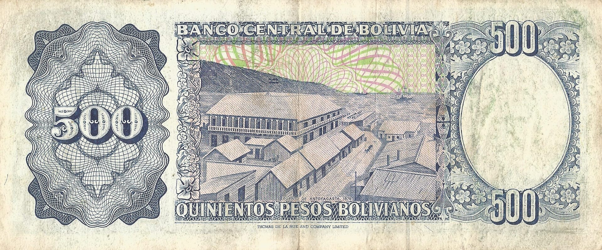 Bolivia 70 Pick 166a Reverso scaled