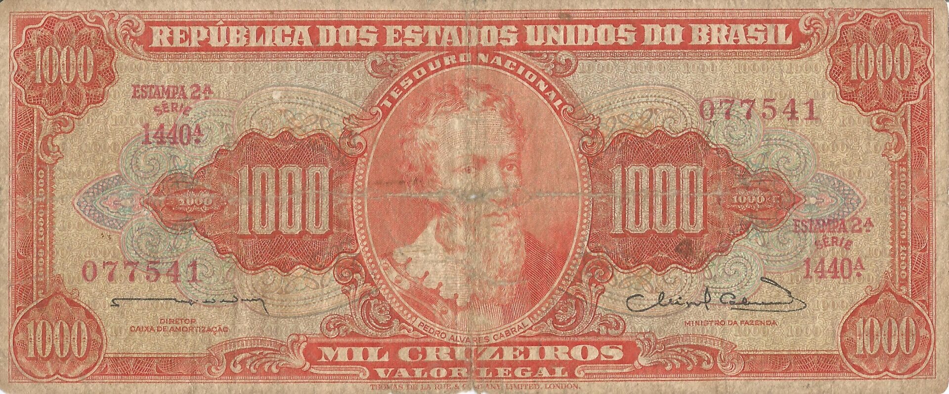 Brasil 69 Pick 181a Anverso