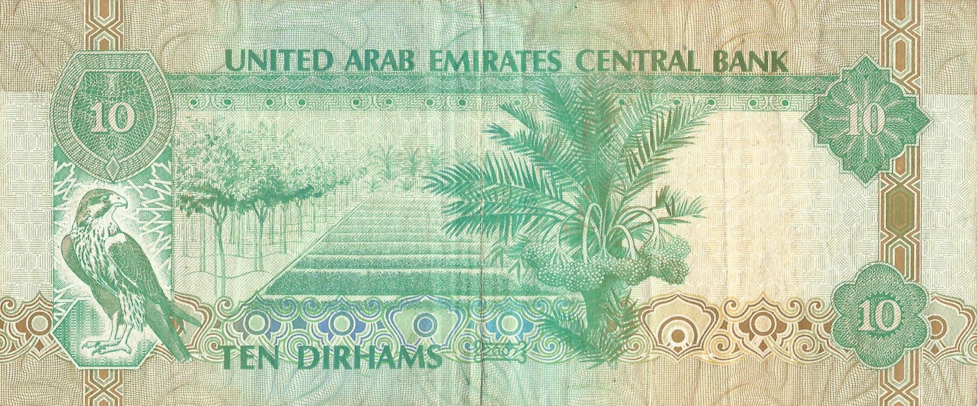 Emiratos Árabes 8 Pick 20d Reverso