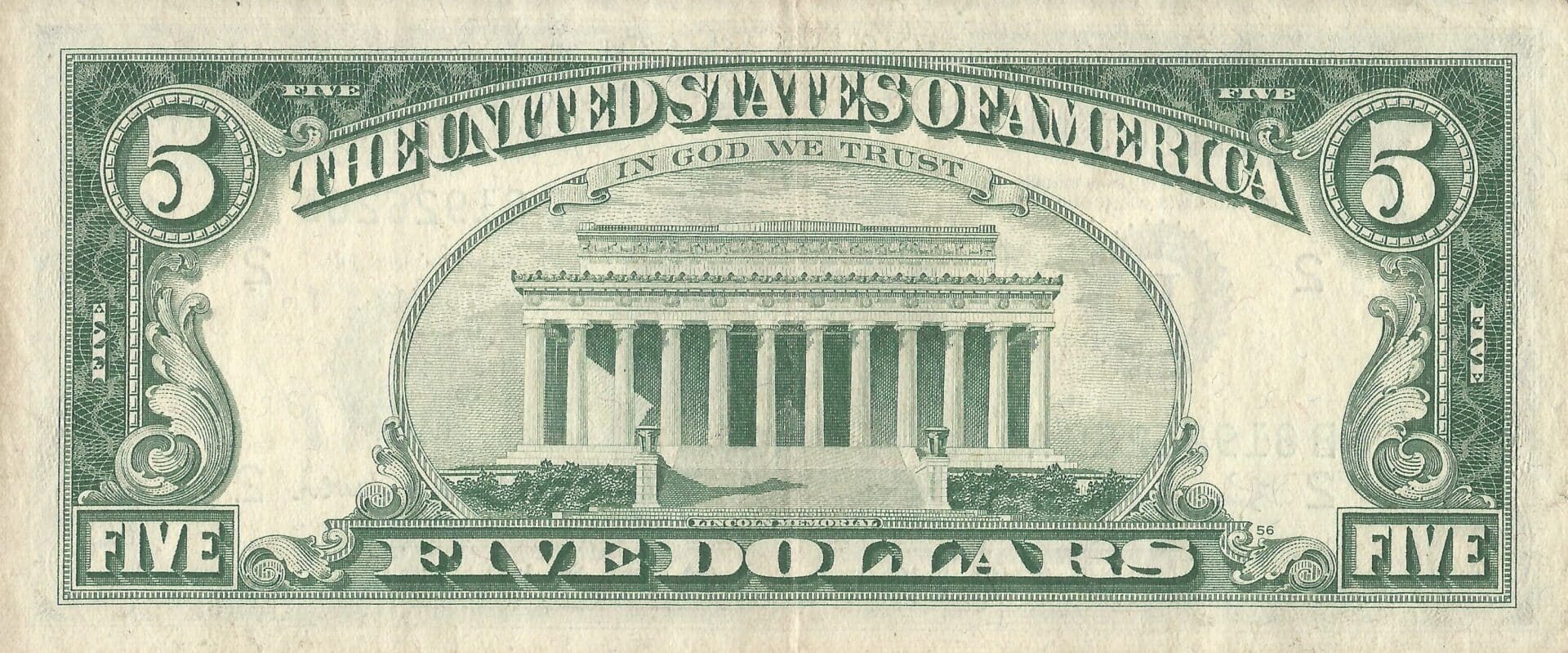 Estados Unidos 42 Pick 444bB Reverso