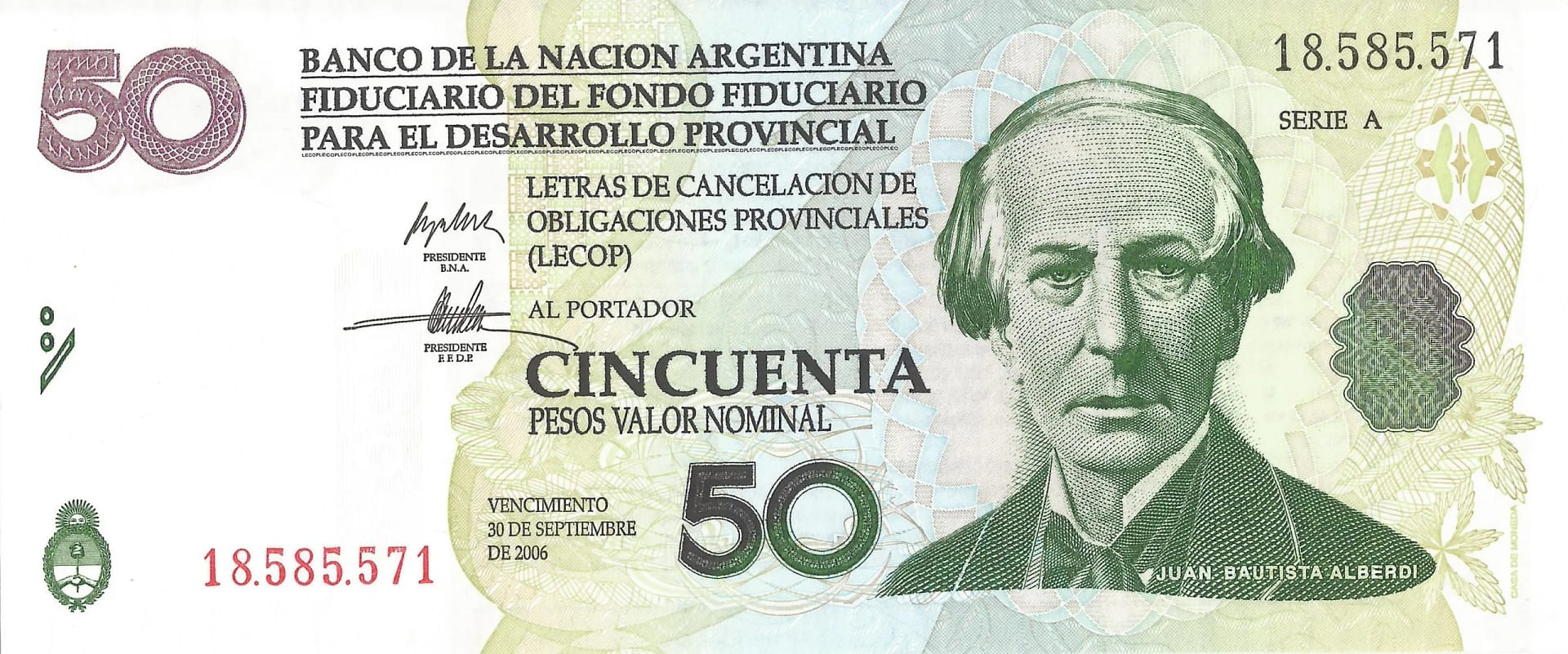 Bonos Provinciales 25 Col 208 Anverso scaled