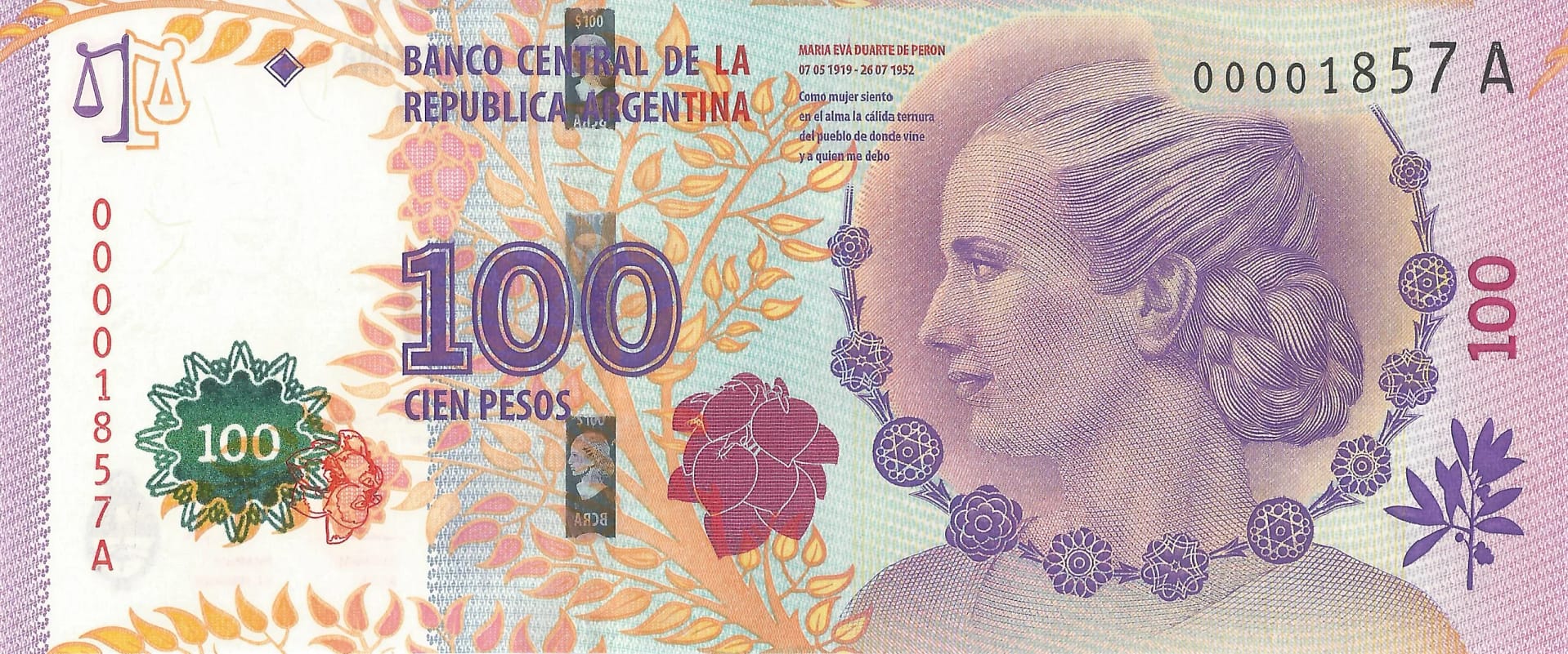 16-Pesos - Serie Tenemos Patria (2012-2018) 19 Col 816a Anverso scaled