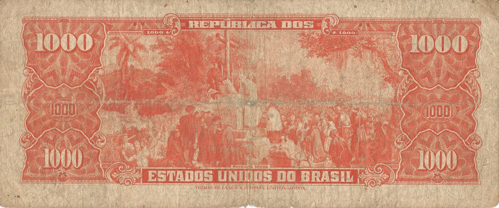 Brasil 70 Pick 181a Reverso