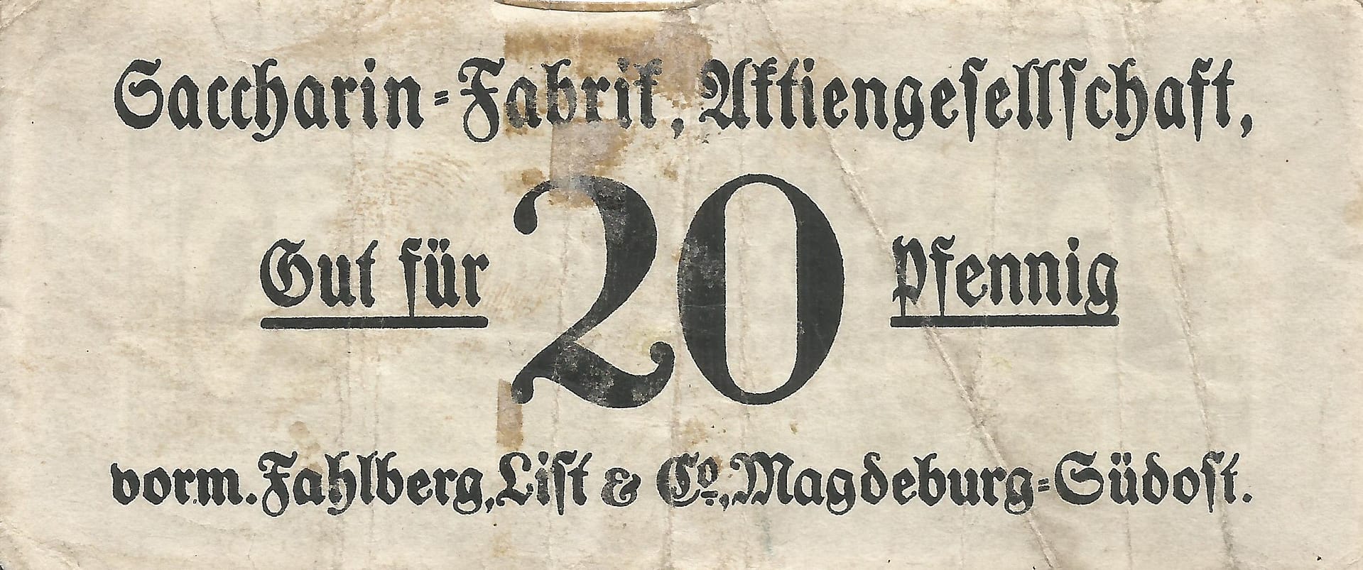 Notgeld - M 2 4340.05.12 Reverso