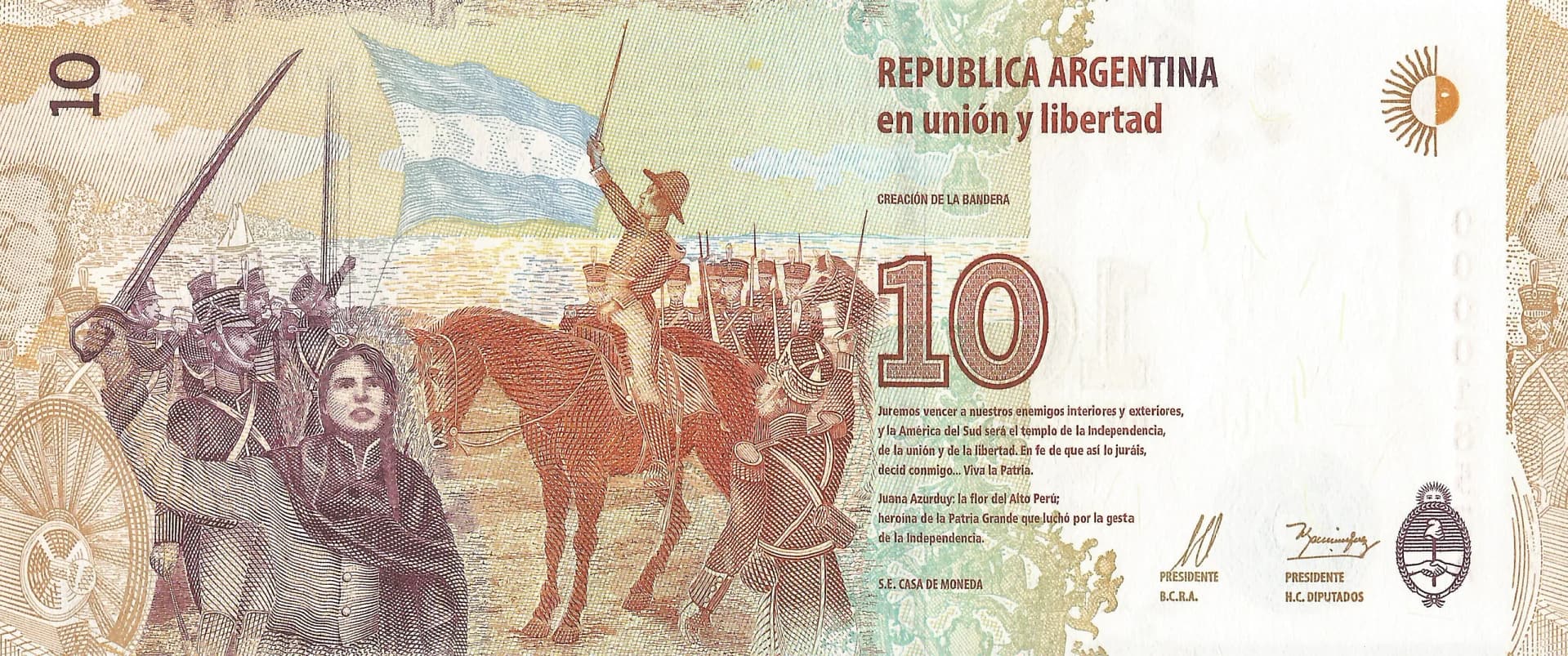 16-Pesos - Serie Tenemos Patria (2012-2018) 9 Col 814a Reverso scaled
