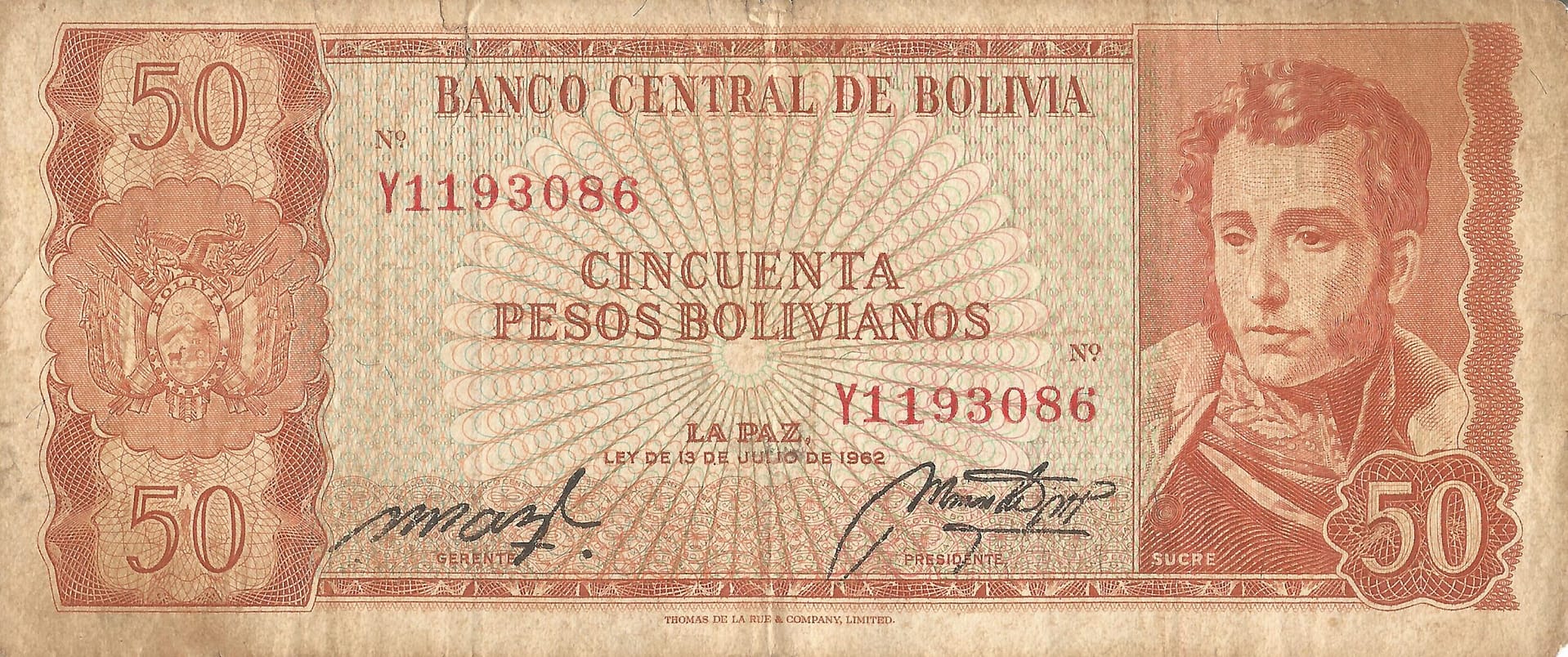 Bolivia 61 Pick 162a.17 Anverso scaled