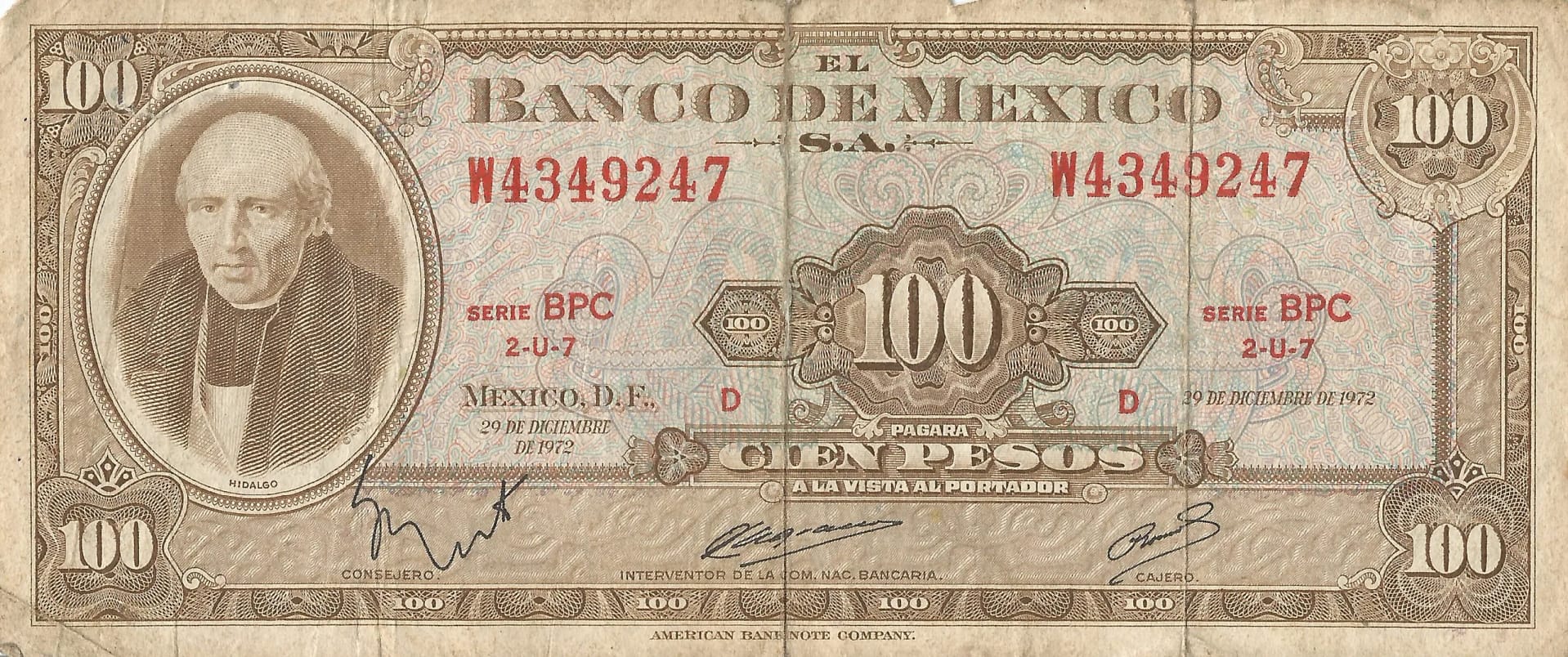 México 13 Pick 61h.1 Anverso scaled