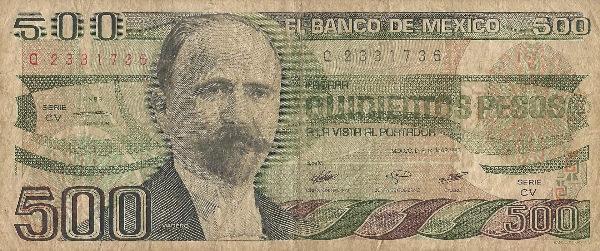 México 25 Pick 79a.11 Anverso scaled