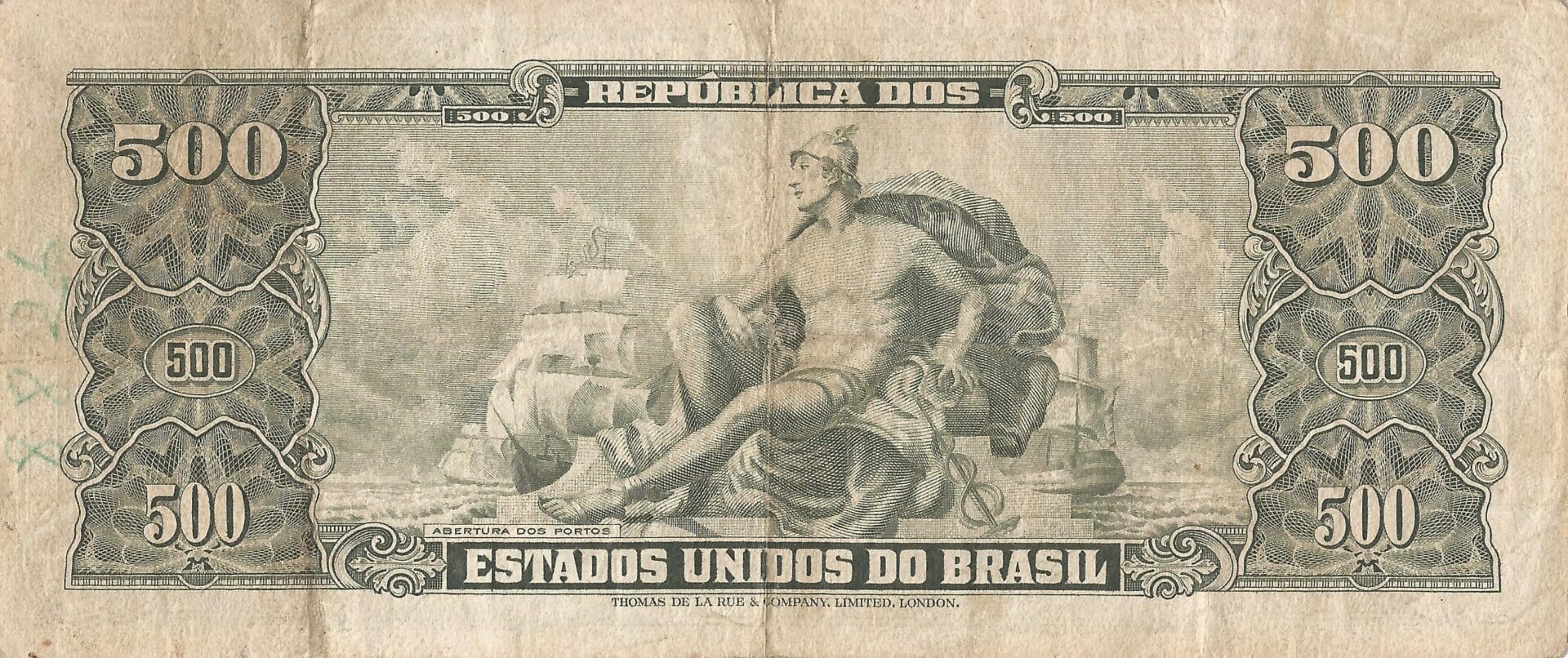 Brasil 42 Pick 164a Reverso