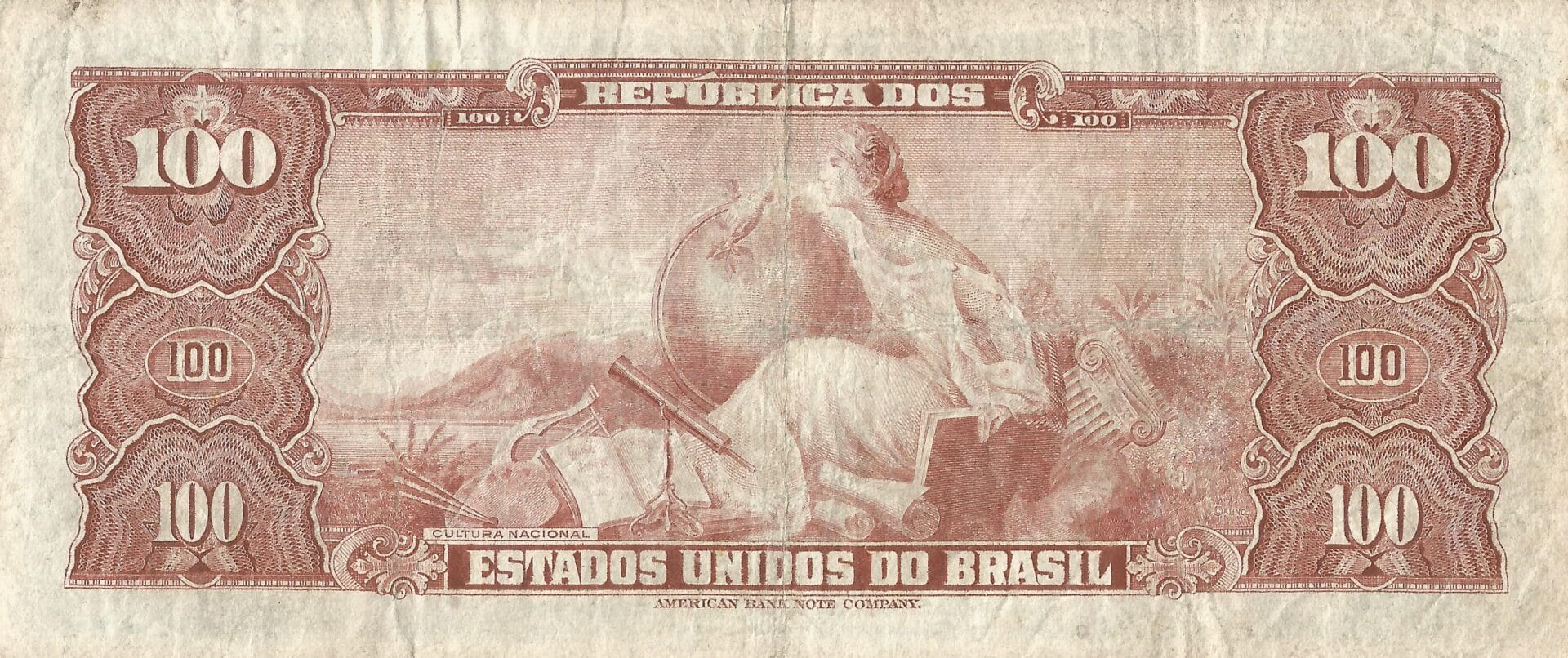 Brasil 26 Pick 153a Reverso