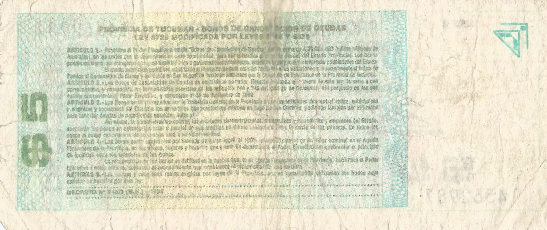 Bonos Provinciales 127 Col 438 Reverso scaled