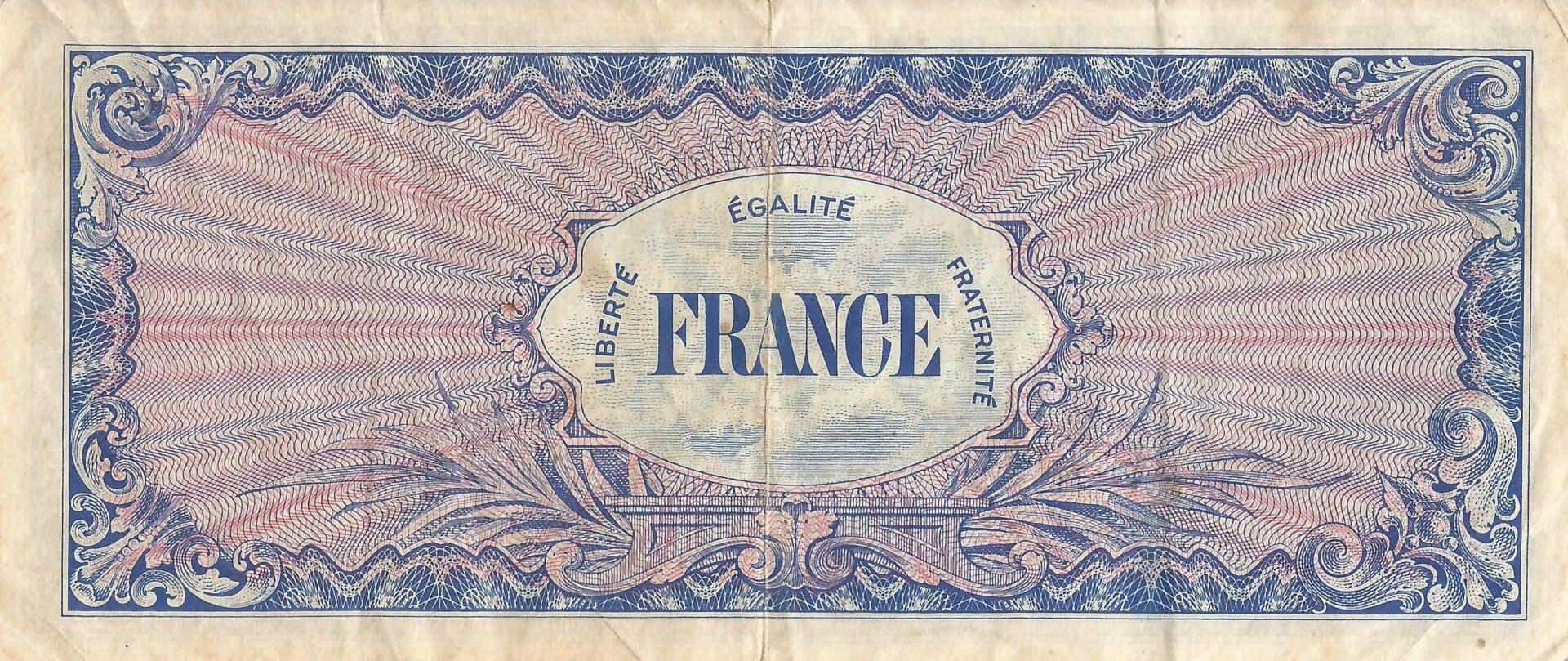 Francia 102 Pick 118a Reverso
