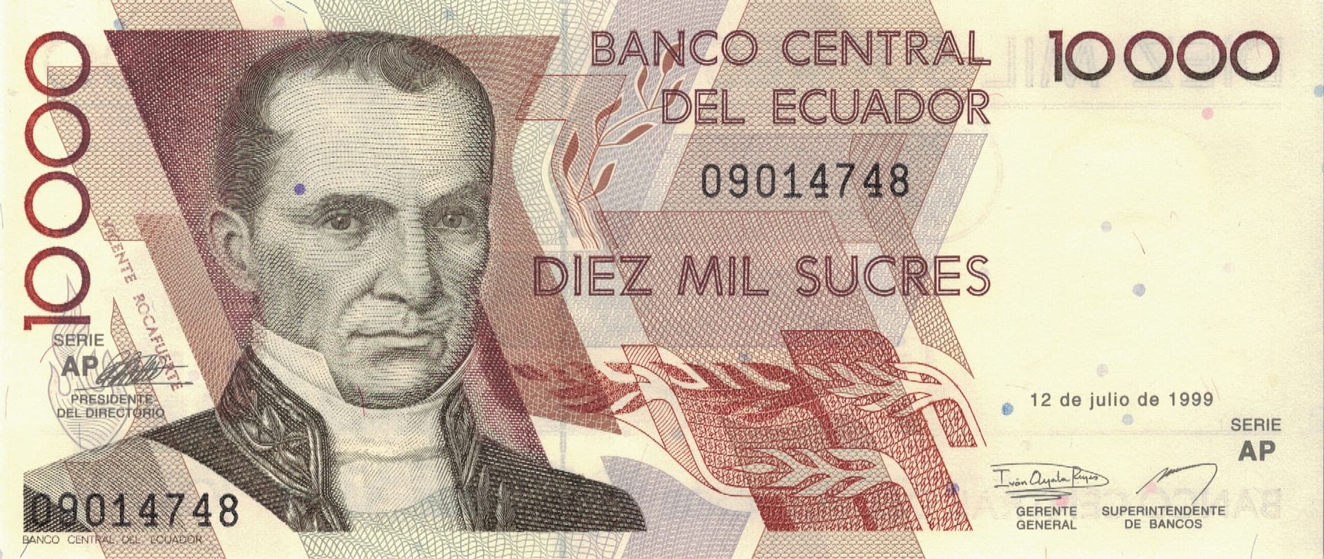 Ecuador 33 Pick 127e.3 ad scaled