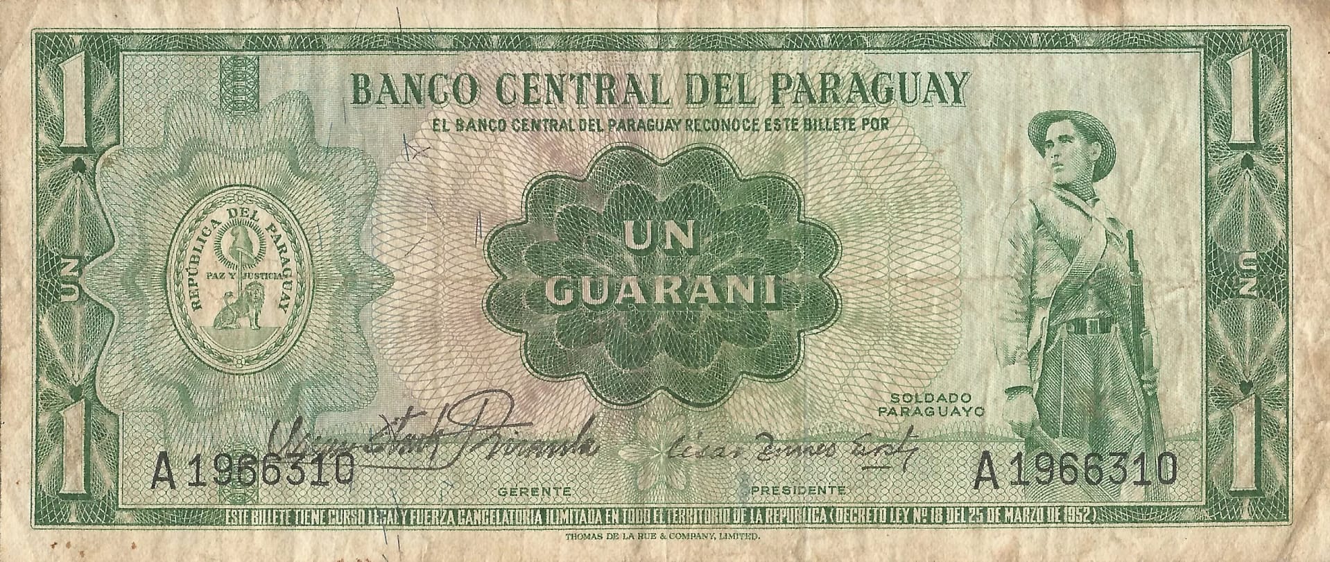 Paraguay 27 Paraguay Pick 192 Anverso scaled