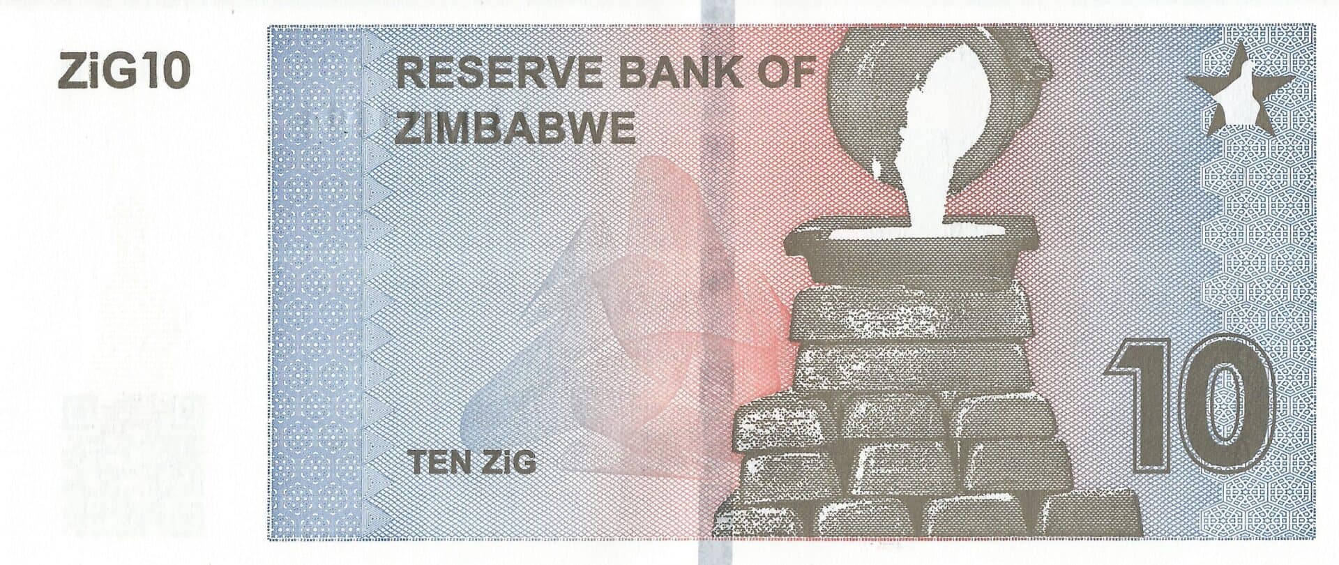 Zimbabue 62 Pick 110 Reverso