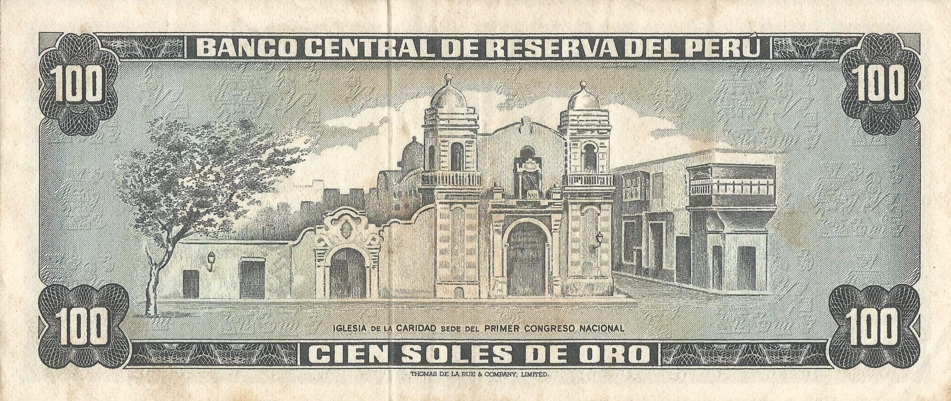 Perú 38 Pick 102b.3 Reverso