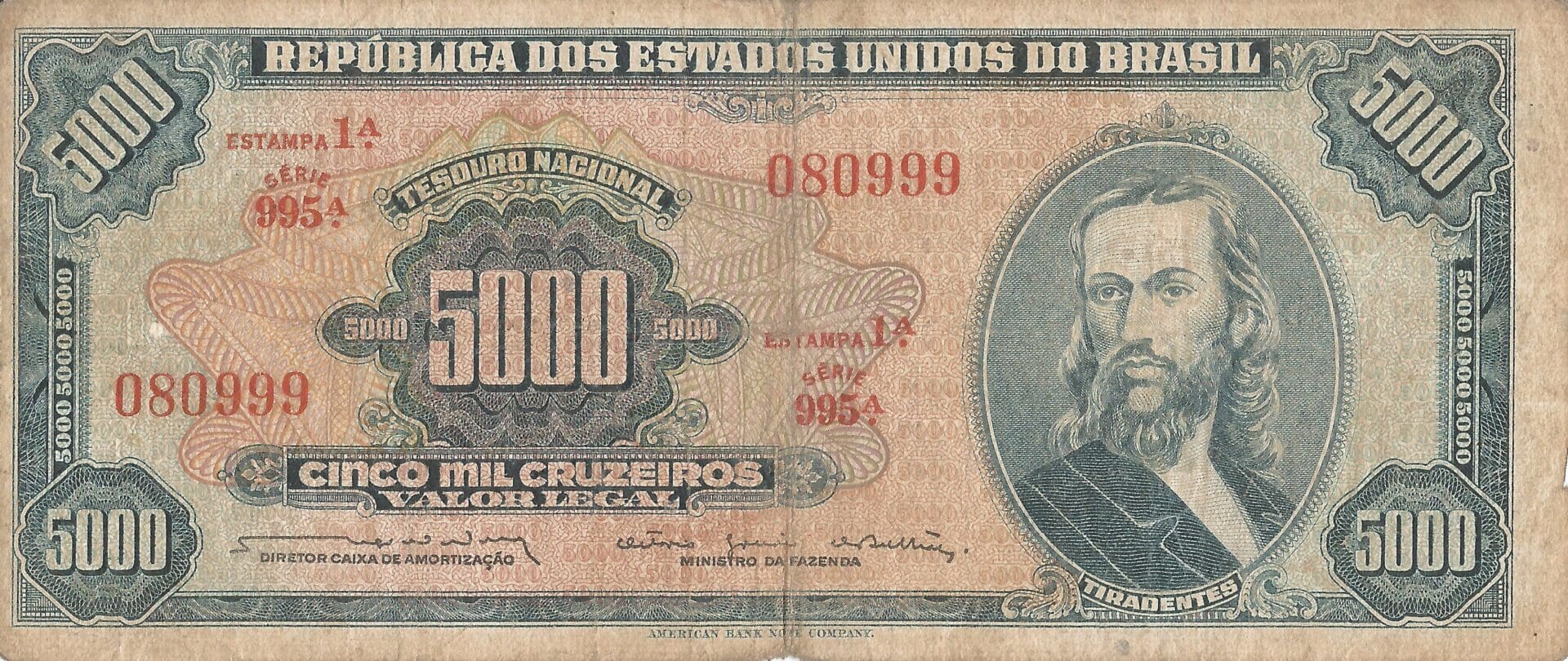 Brasil 59 Pick 174.b Anverso