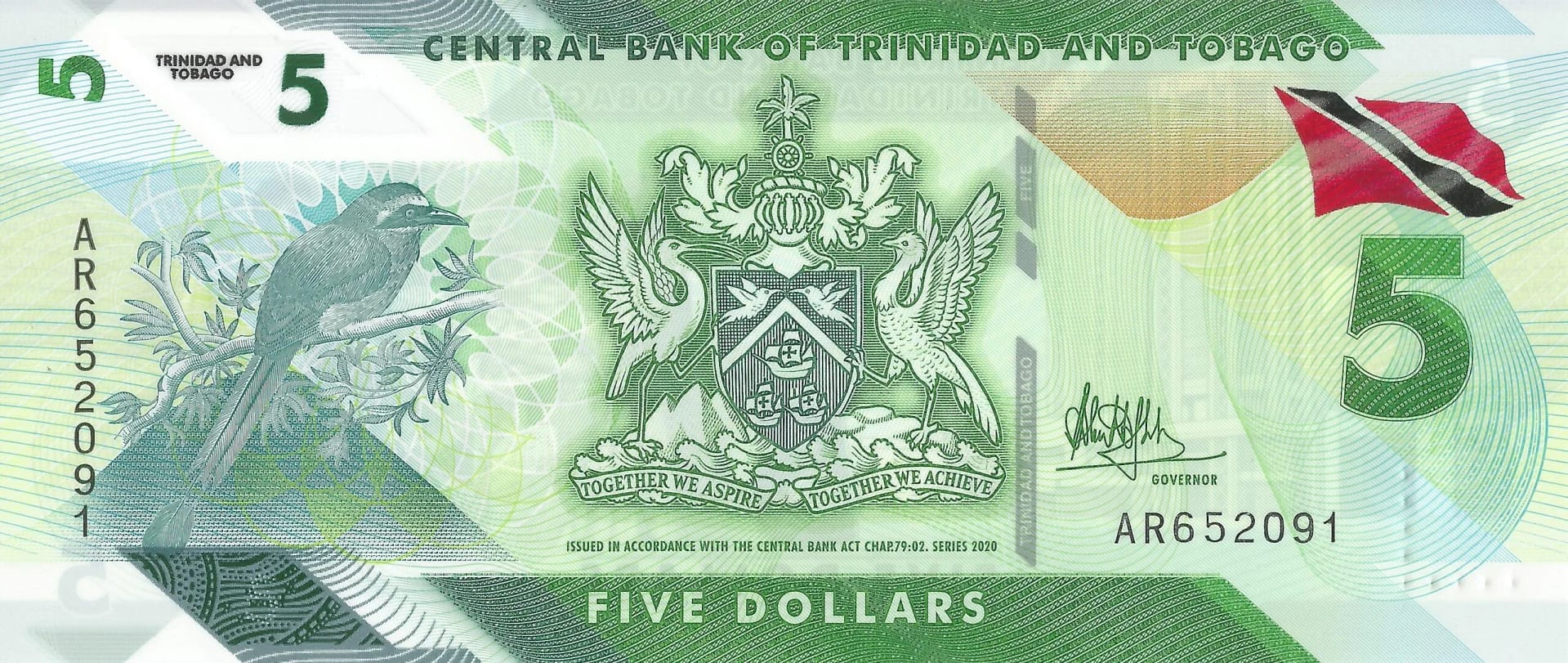 Trinidad y Tobago 23 Pick 61 Anverso scaled jpg