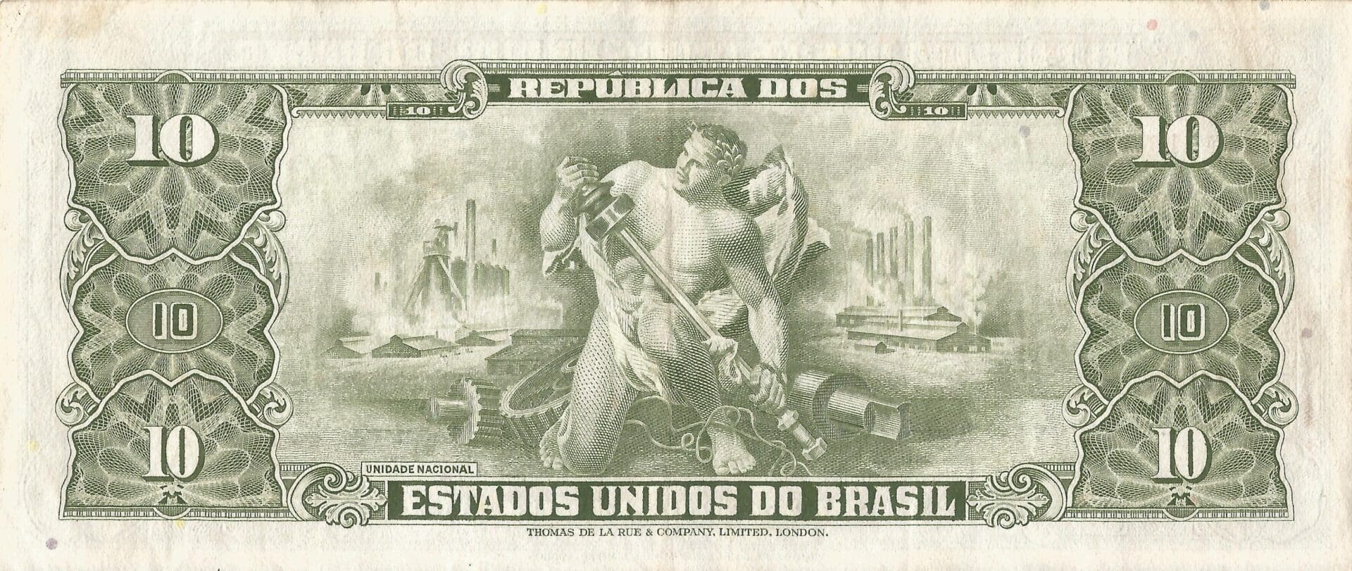 Brasil 64 Pick 177a Reverso