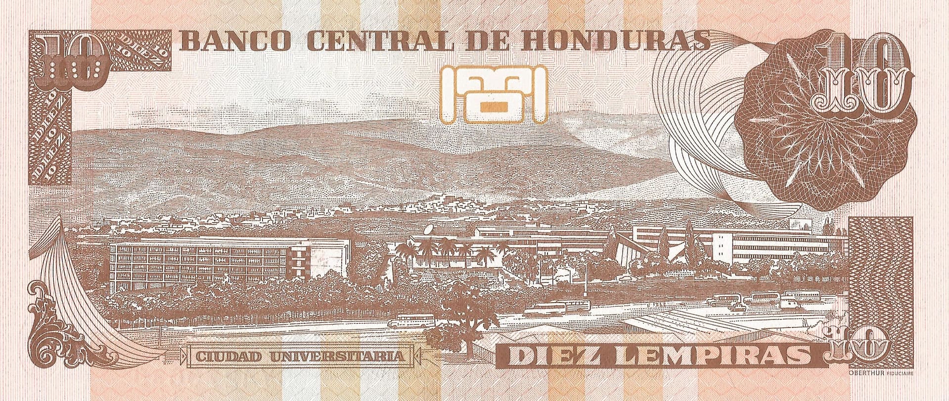Honduras 28 Pick 99b Reverso scaled