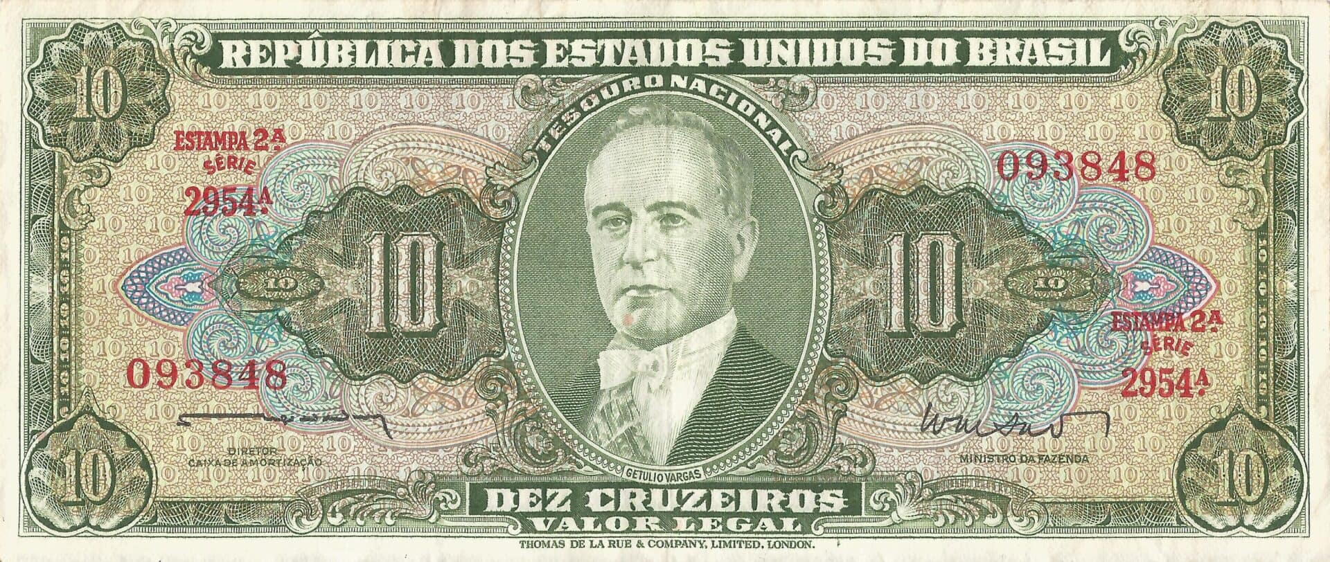 Brasil 63 Pick 177a Anverso