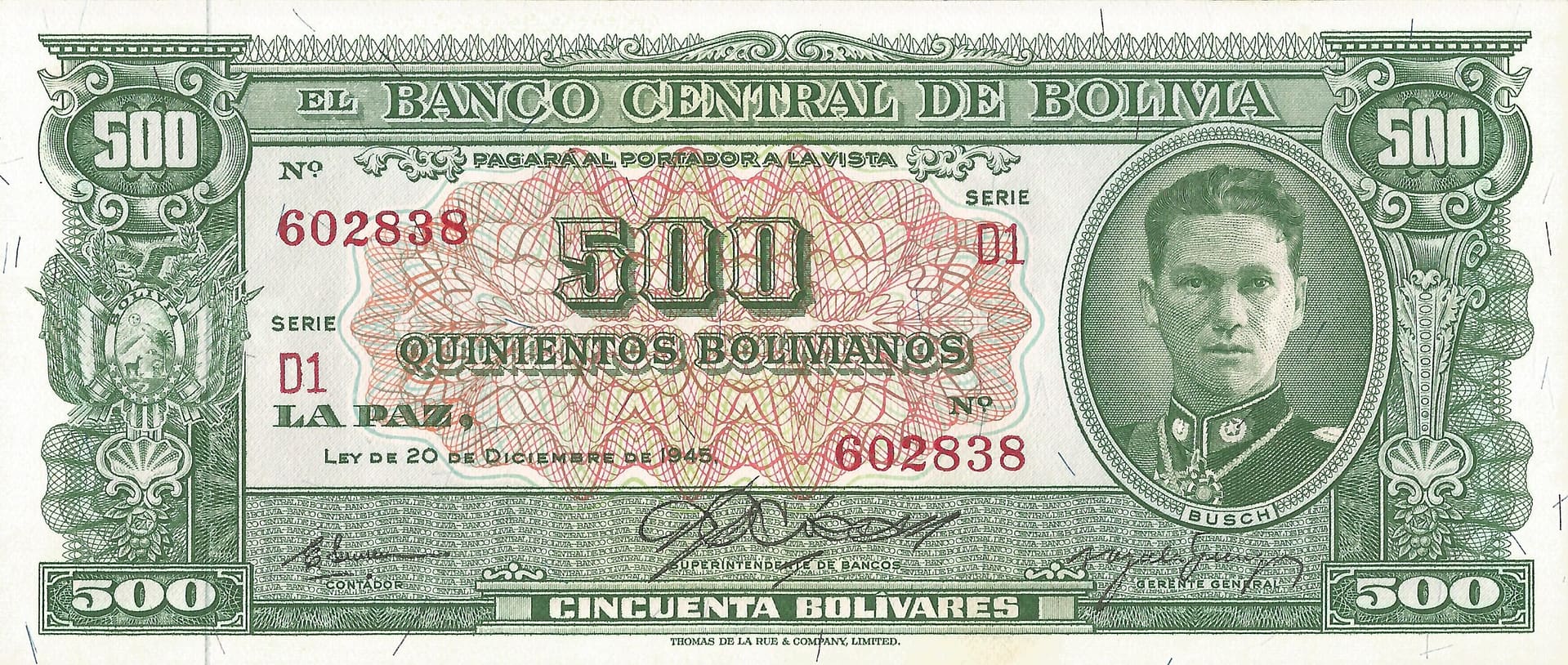 Bolivia 47 Pick 148a.5 Anverso scaled