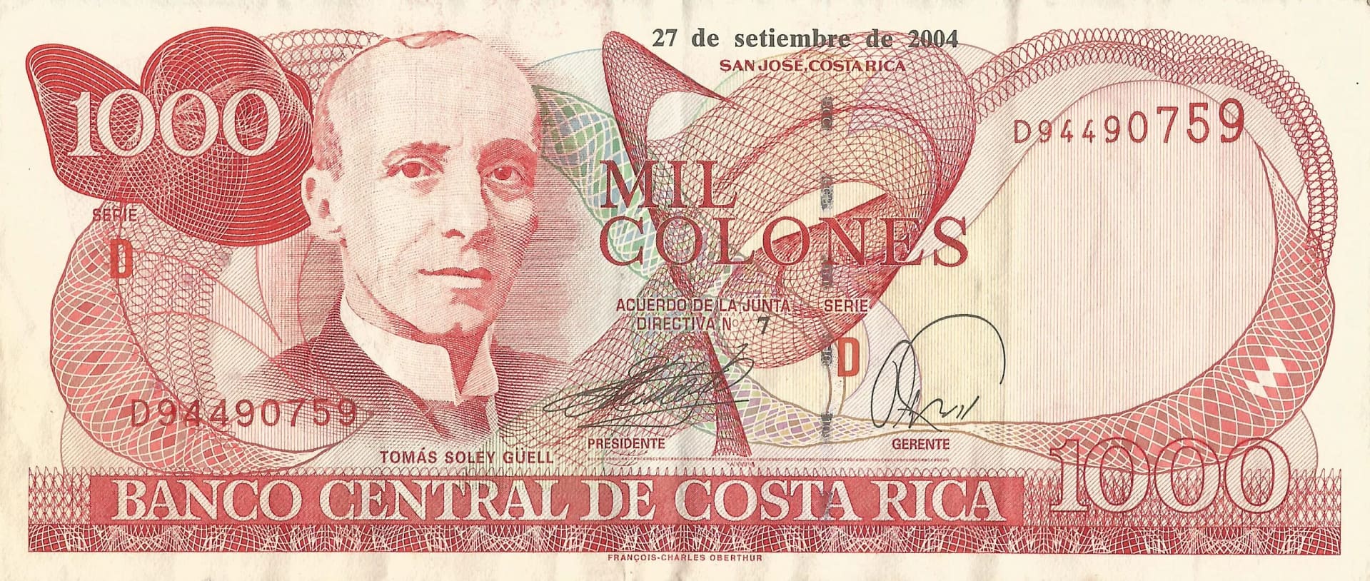 Costa Rica 30 Pick 264e Anverso scaled jpg