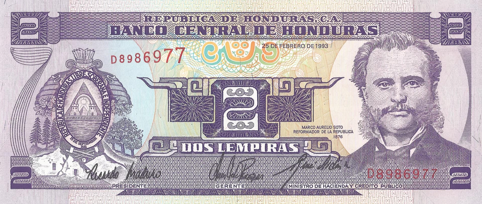 Honduras 5 Pick 72b Anverso scaled