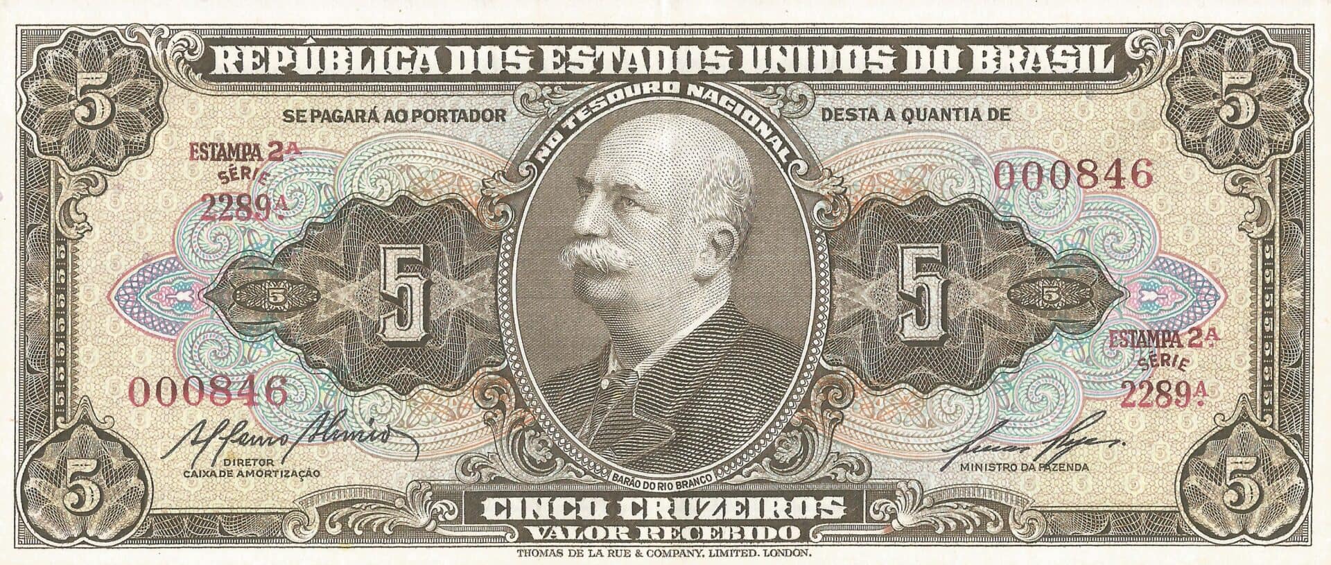 Brasil 35 Pick 158e Anverso